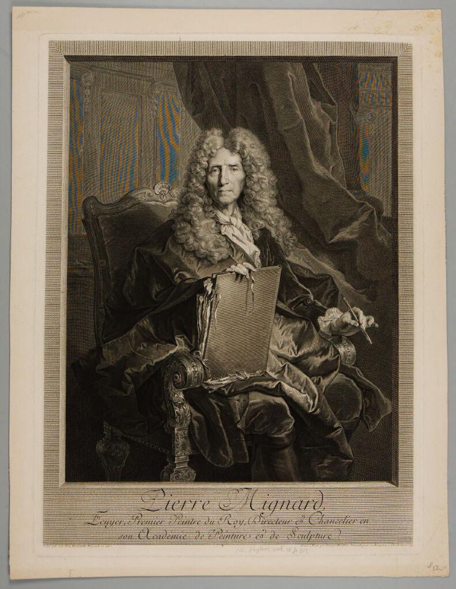 Pierre Mignard by Georg Friedrich Schmidt