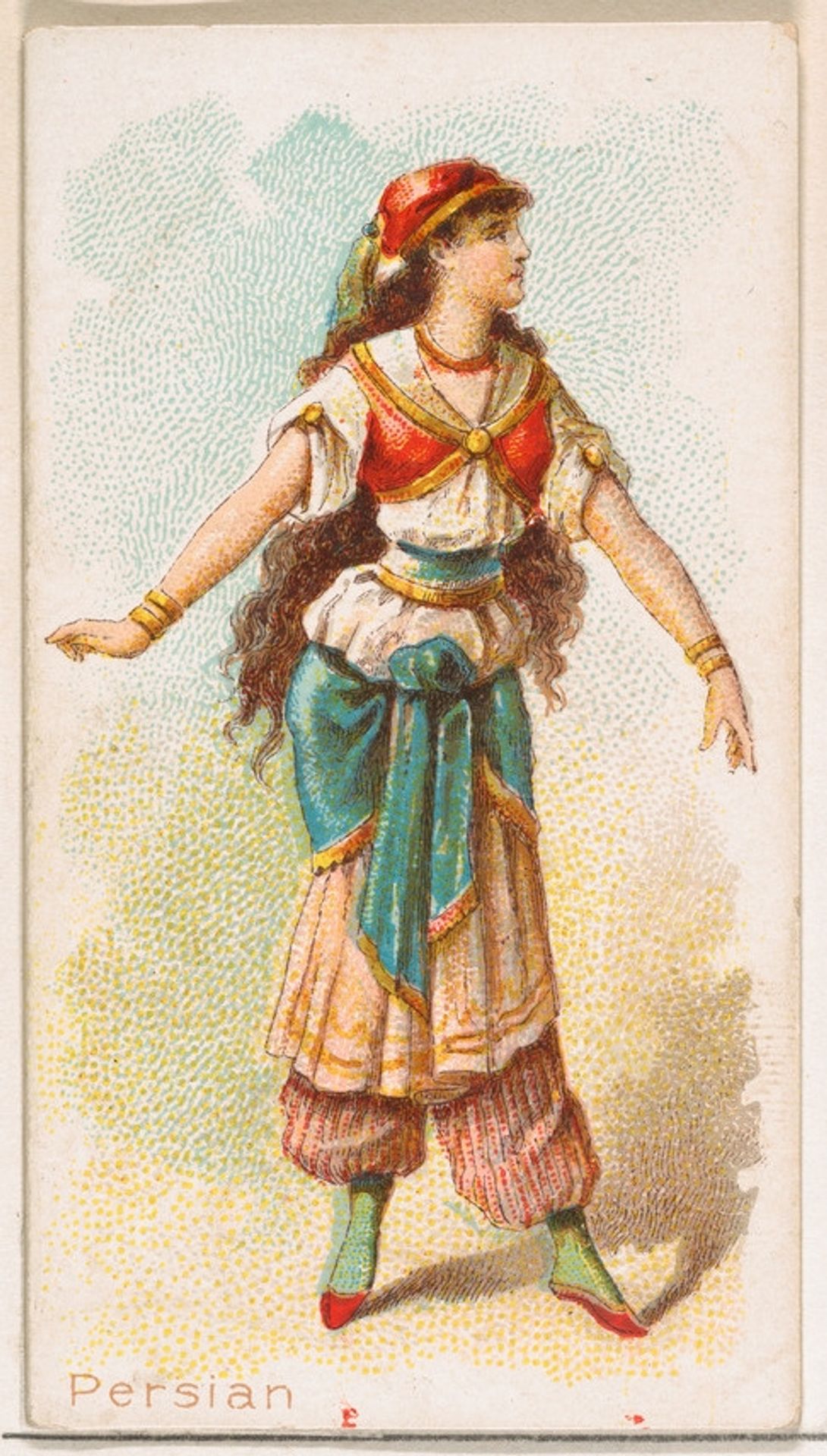 Persian Dancer, from the Dancing Women series (N186) issued by Wm. S. Kimball & Co. by William S. Kimball & Company