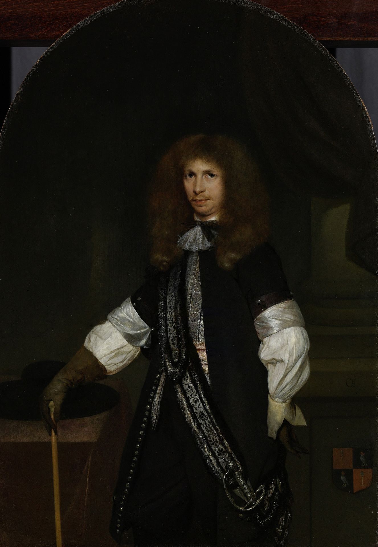 Jacob de Graeff (1642-90). In the Uniform of an Officer by Gerard ter (II) Borch