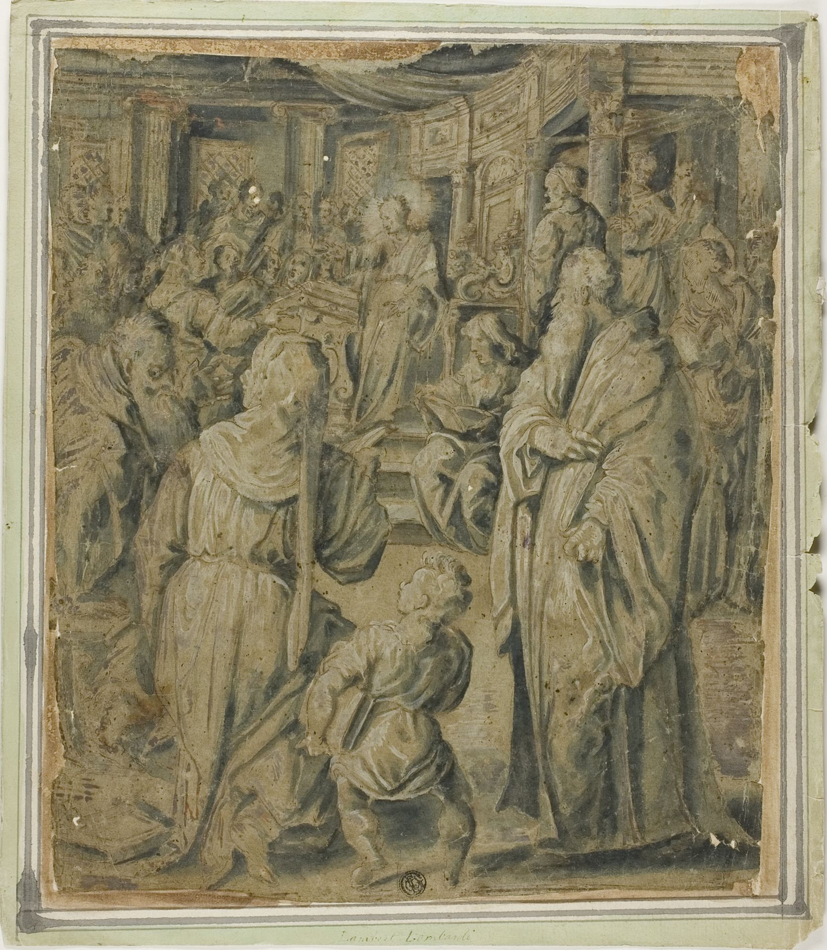 Christ Among the Doctors by Anonymous