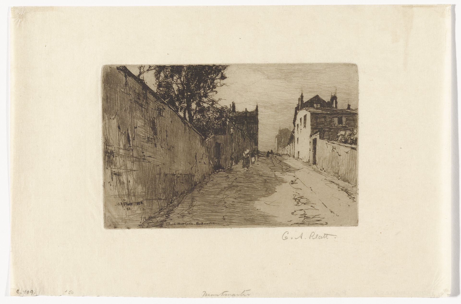 Rue de Mont Cenis by Charles Adams Platt
