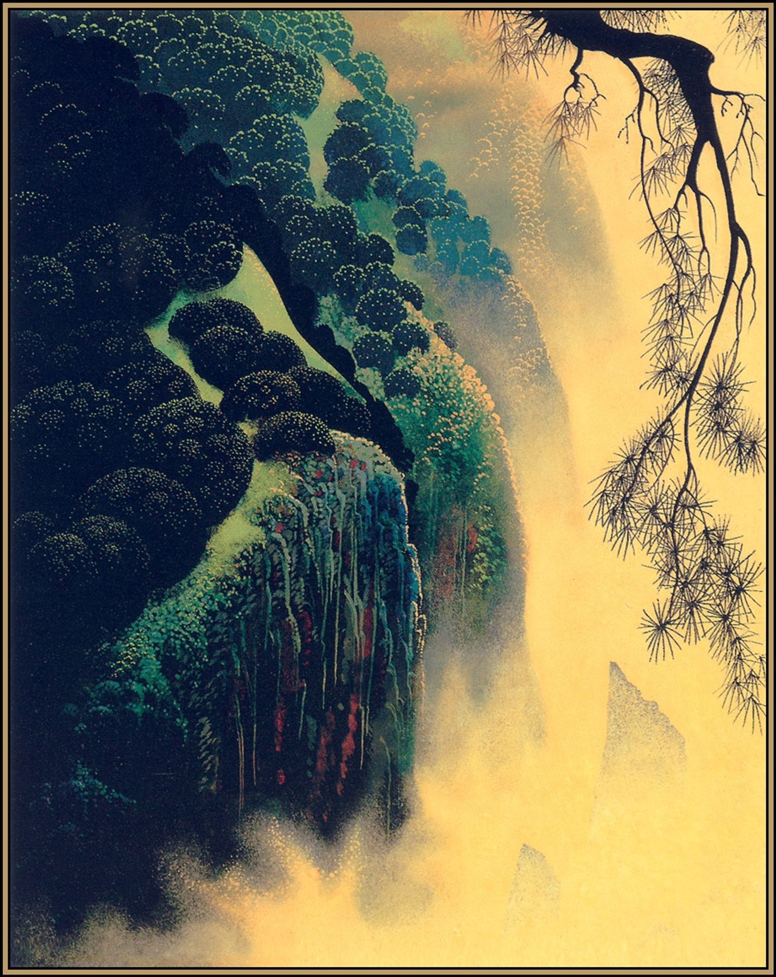 Jeweled Coast by Eyvind Earle