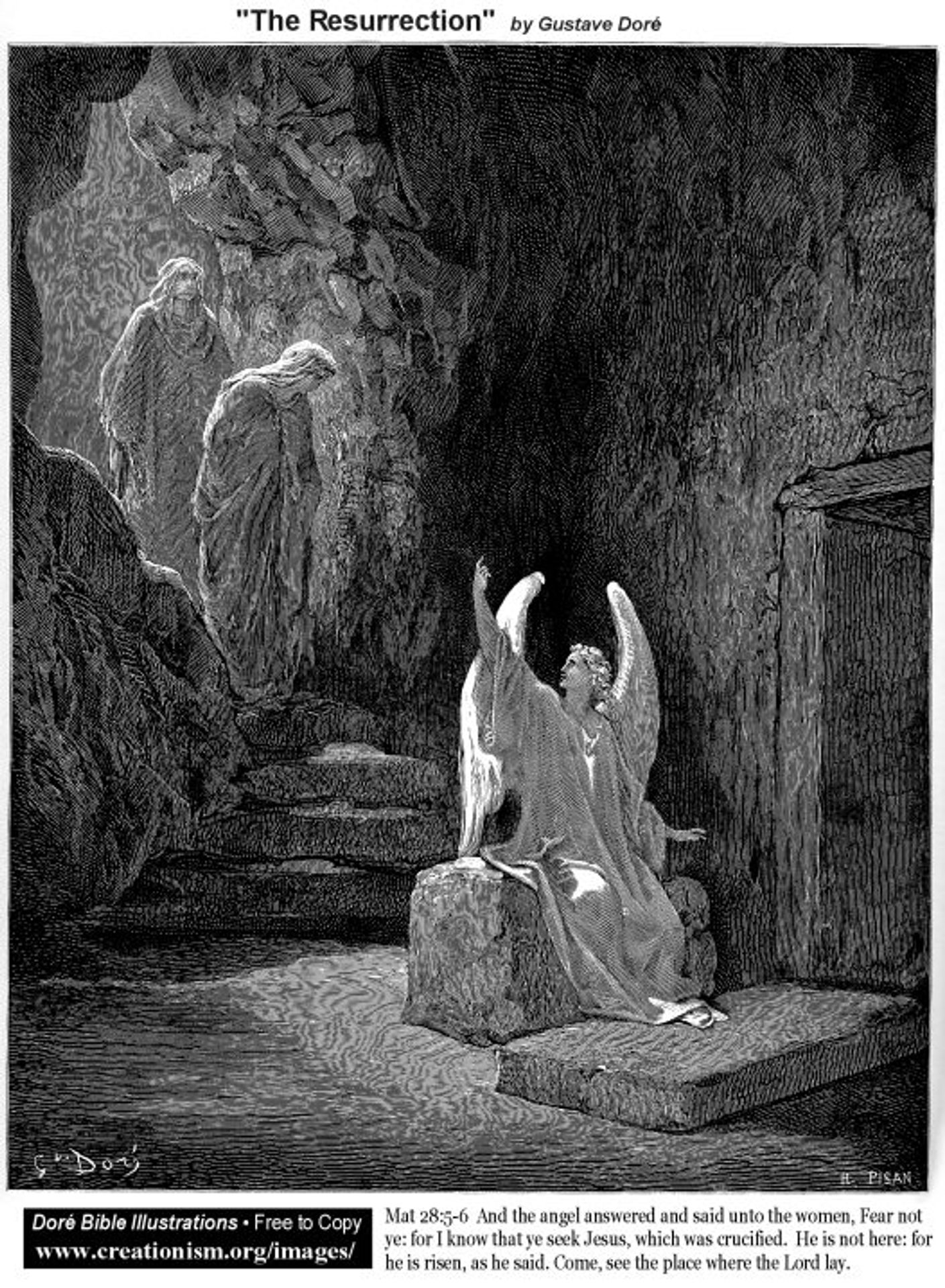 The Resurrection by Gustave Dore