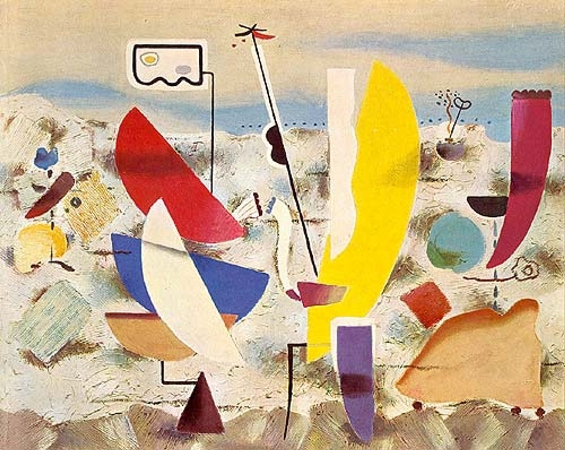 Happy Day by Willi Baumeister