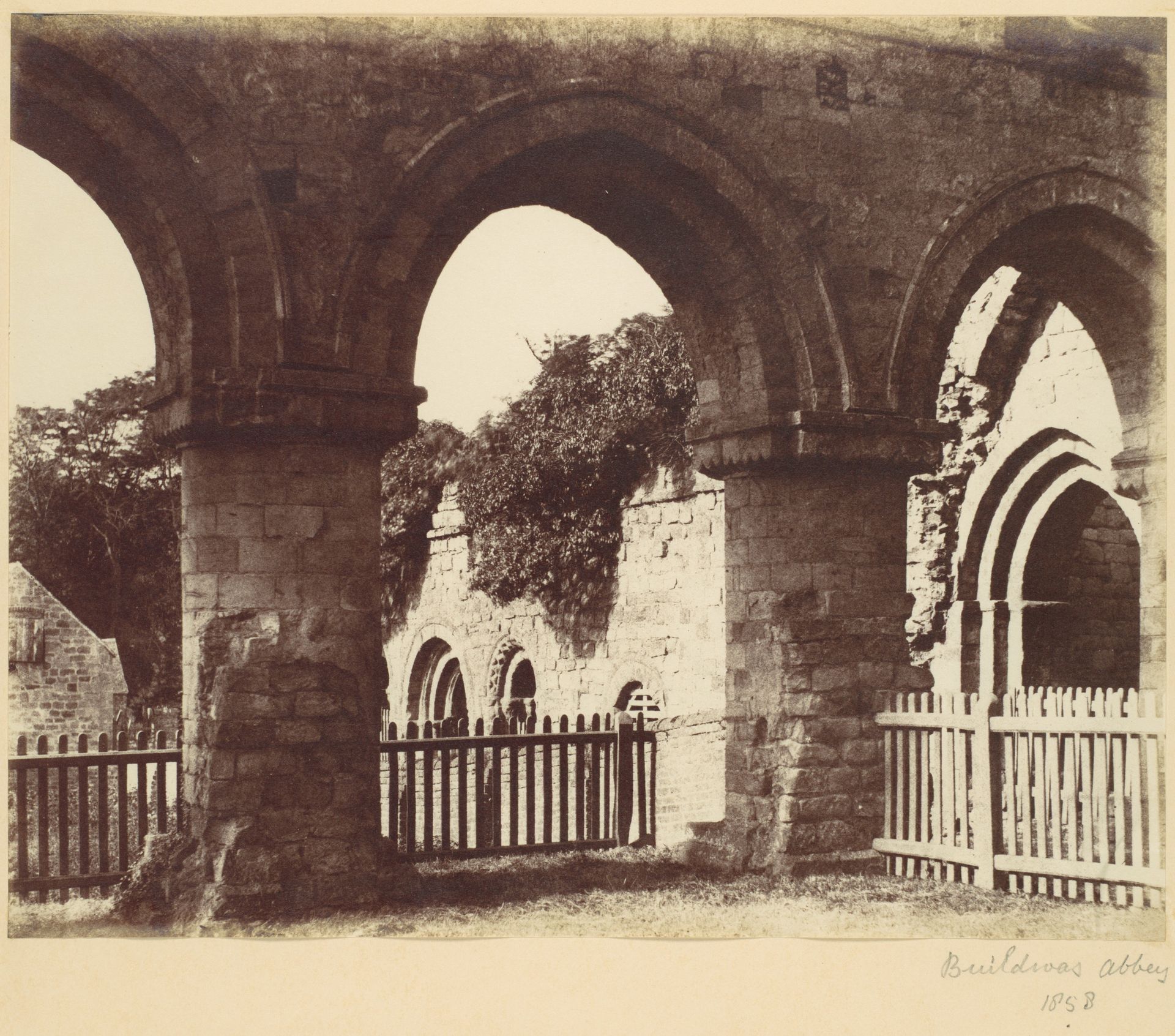 Buildwas Abbey by Alfred Capel Cure