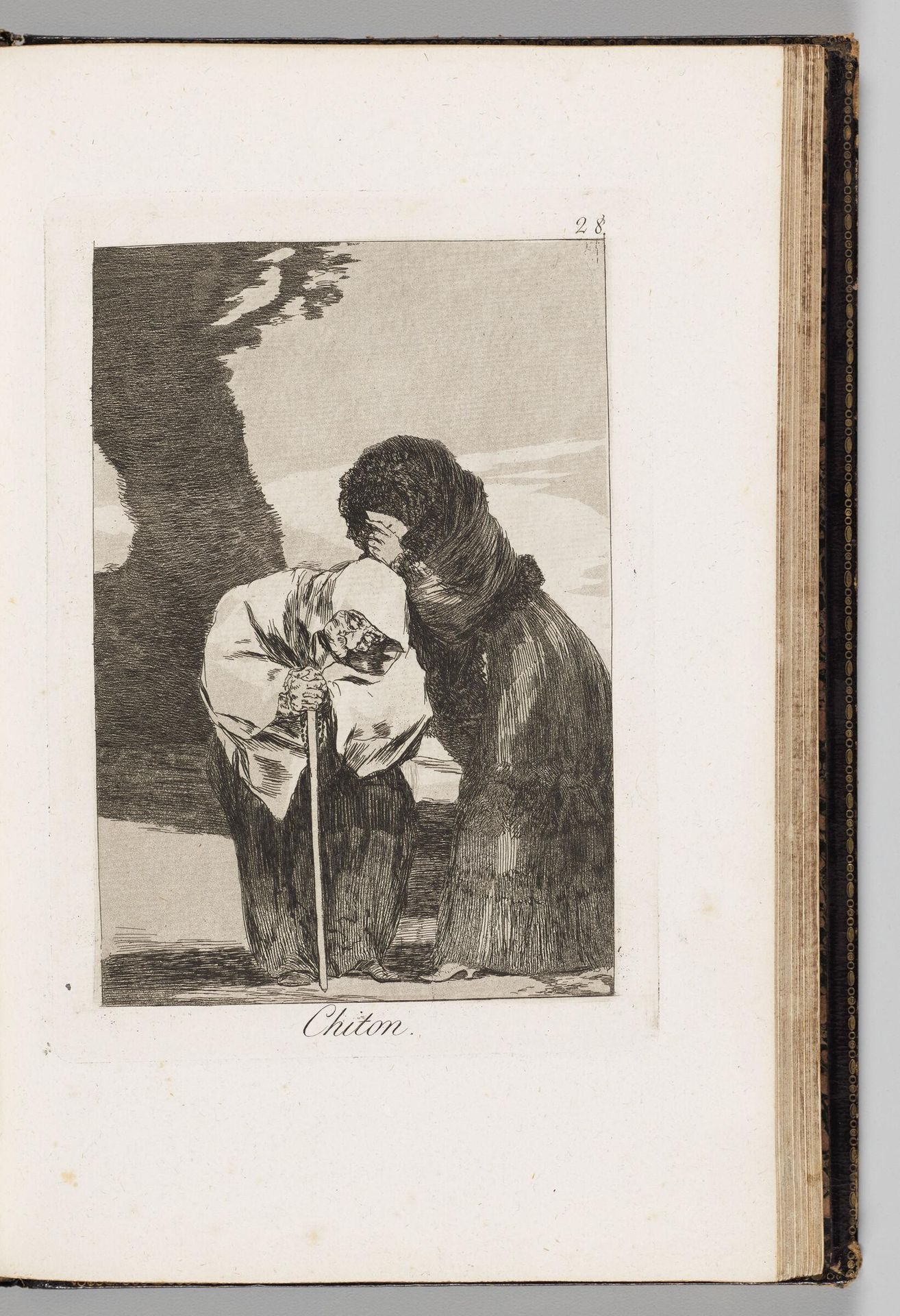 Hush by Francisco JosÃ© de Goya y Lucientes