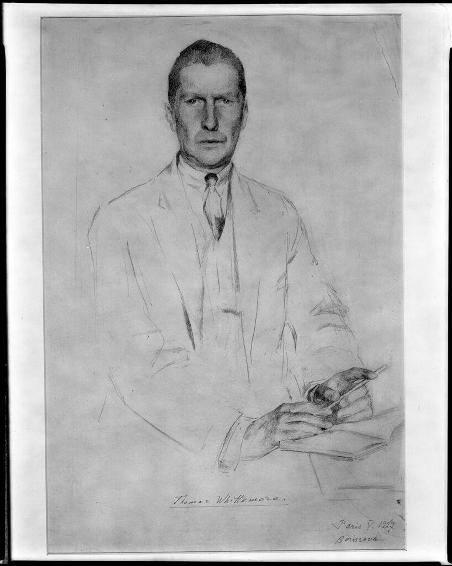 Portrait of Thomas Whittemore by Aimee-Liouba Borissova
