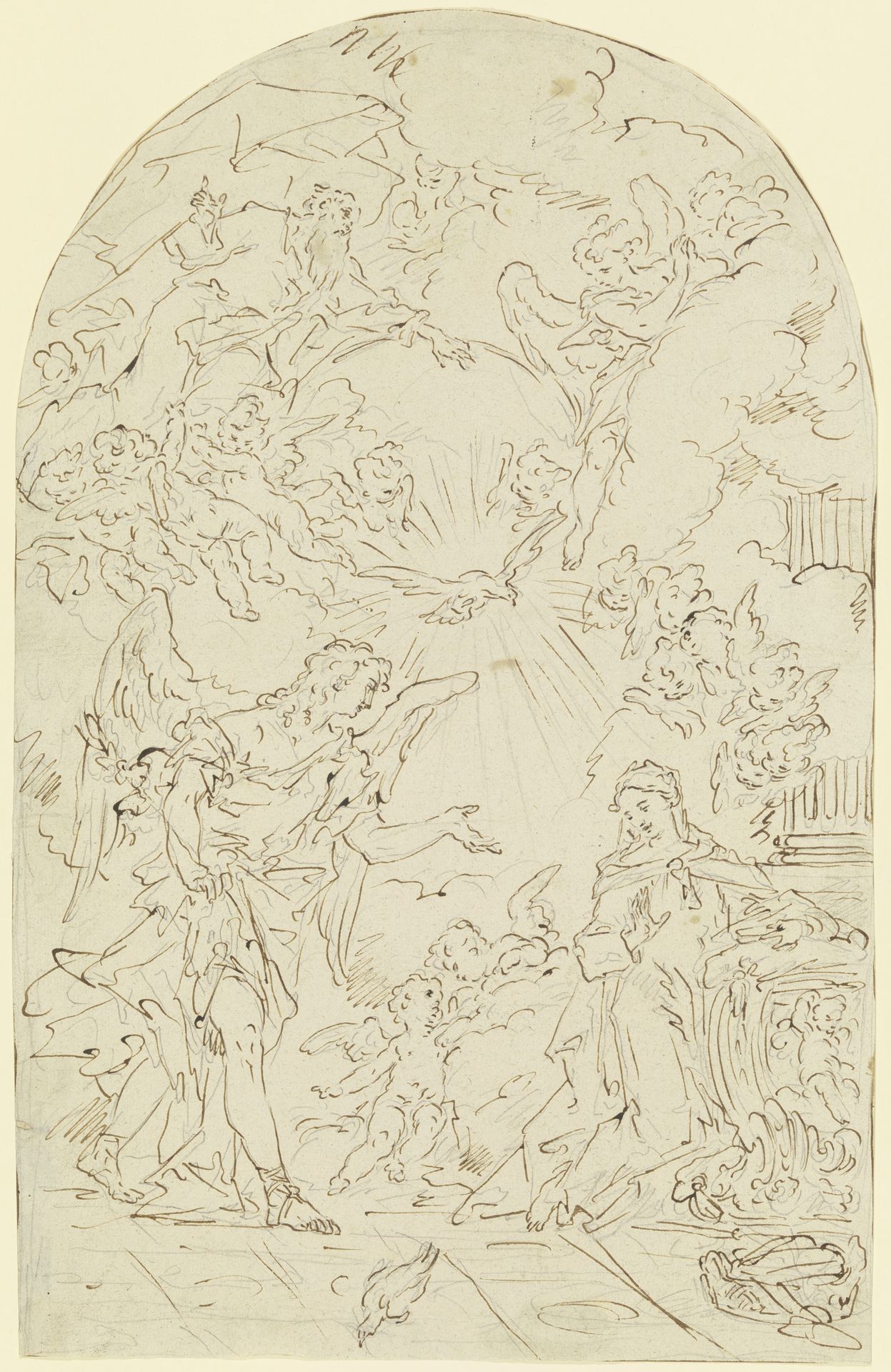 The Annunciation by Gaspare Diziani