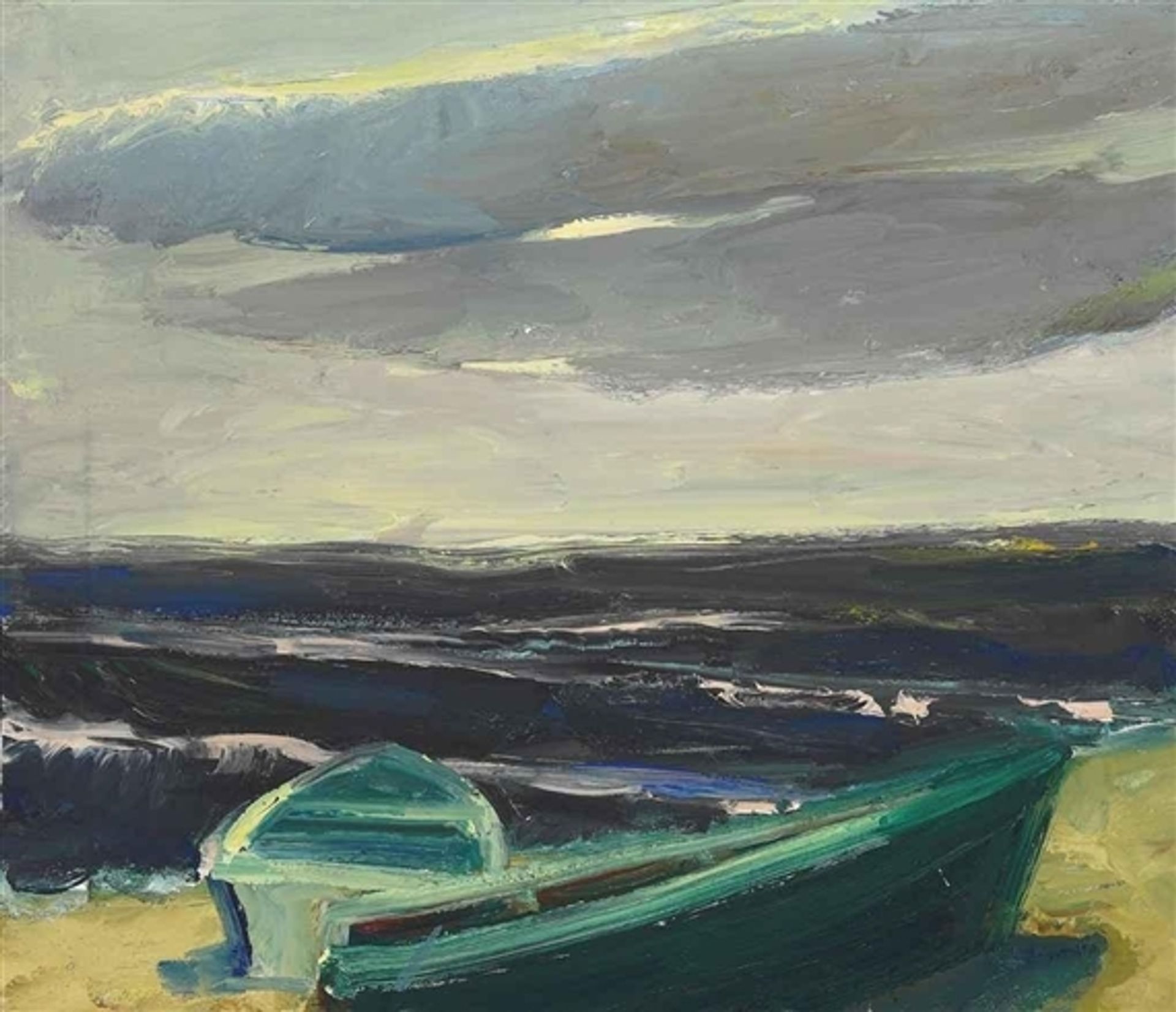 Boats by Elmer Bischoff