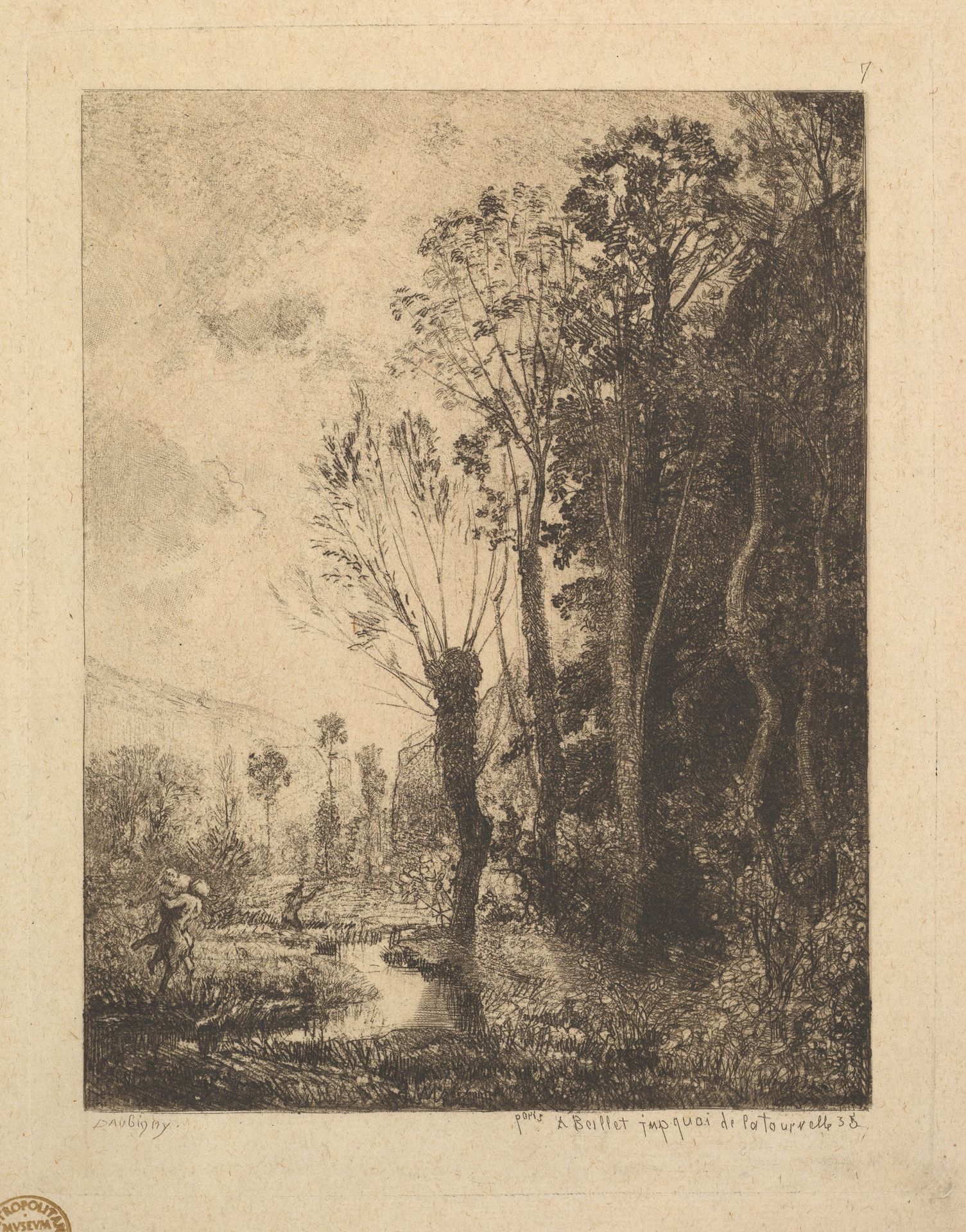 The Satyr by Charles François Daubigny