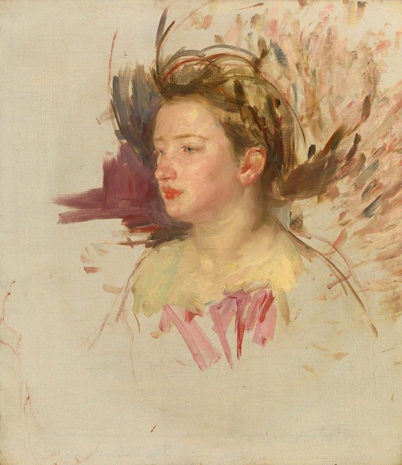 Sketch of Antoinette by Mary Cassatt