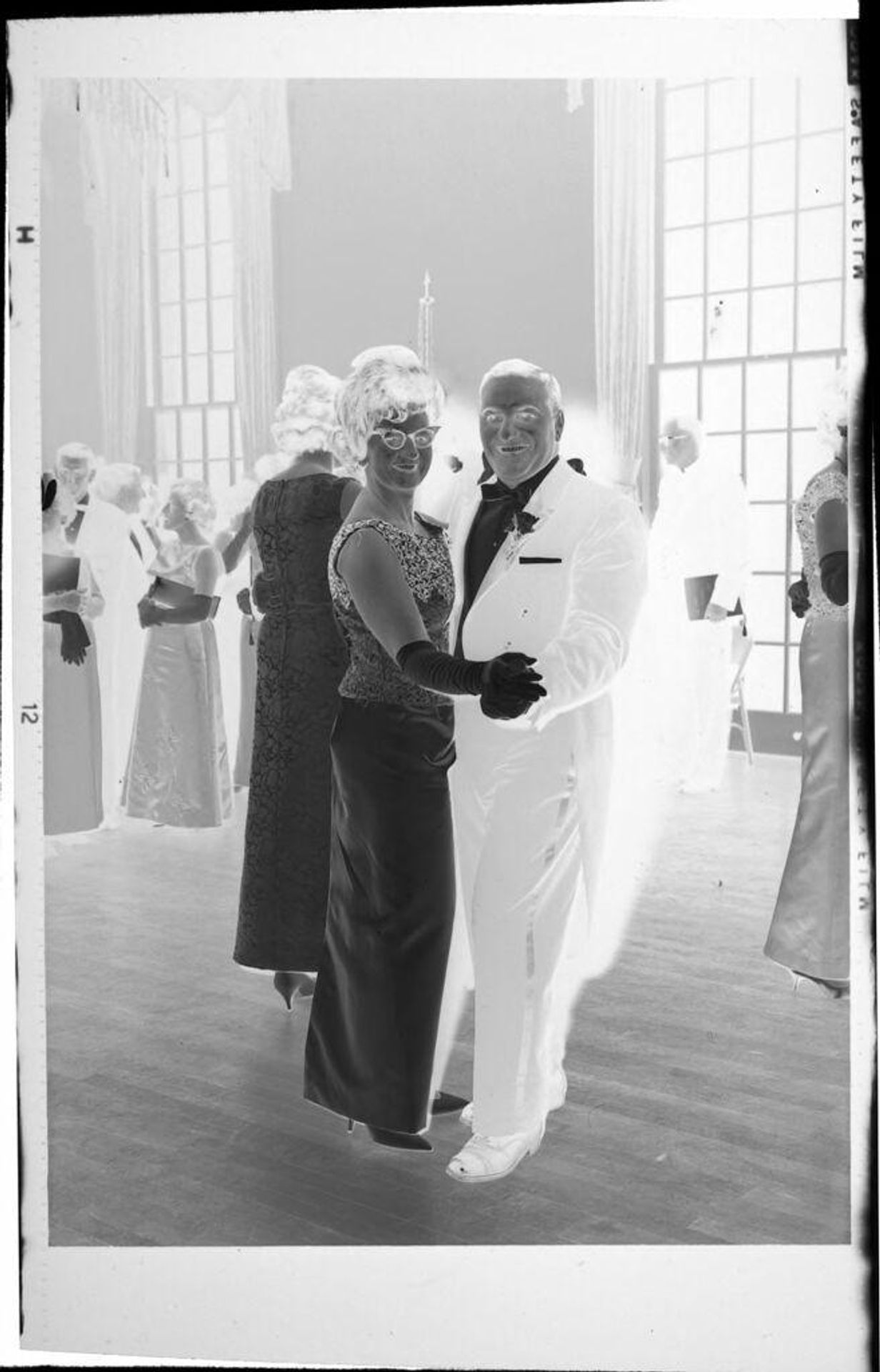 Untitled (couple dancing at ball) by Robert Burian