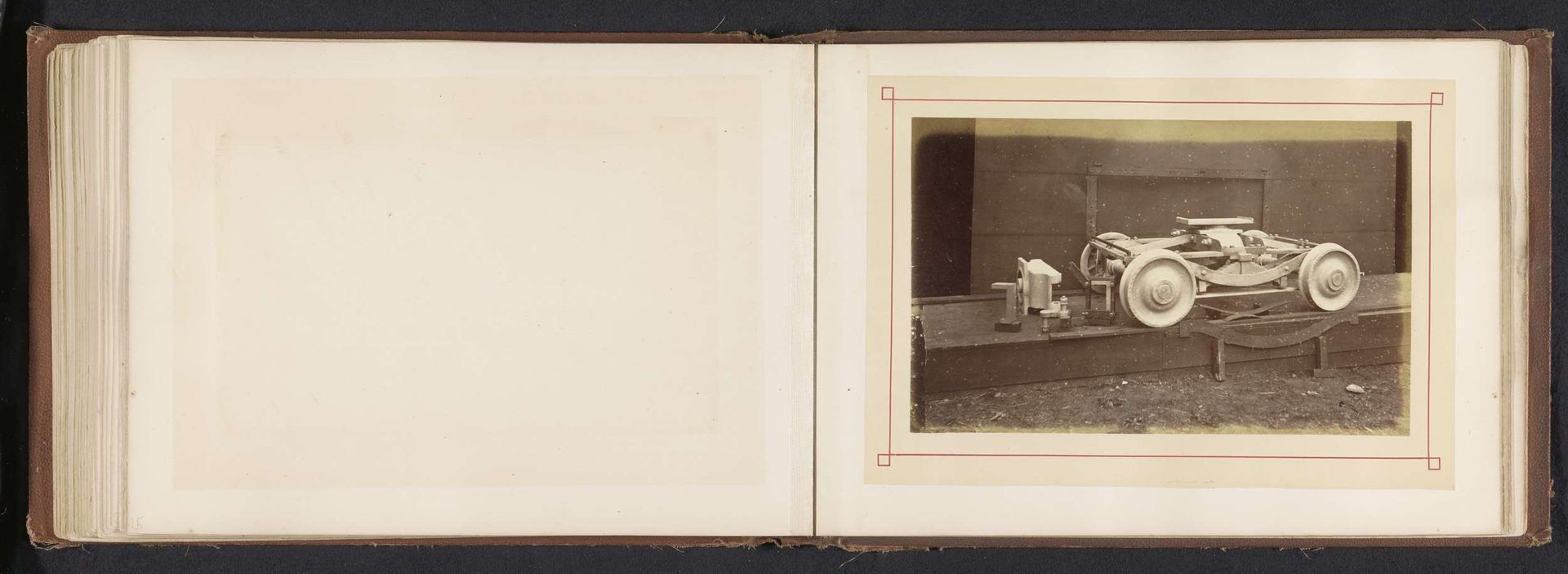 Onderdelen van een stoomlocomotief by George Gardner Rockwood