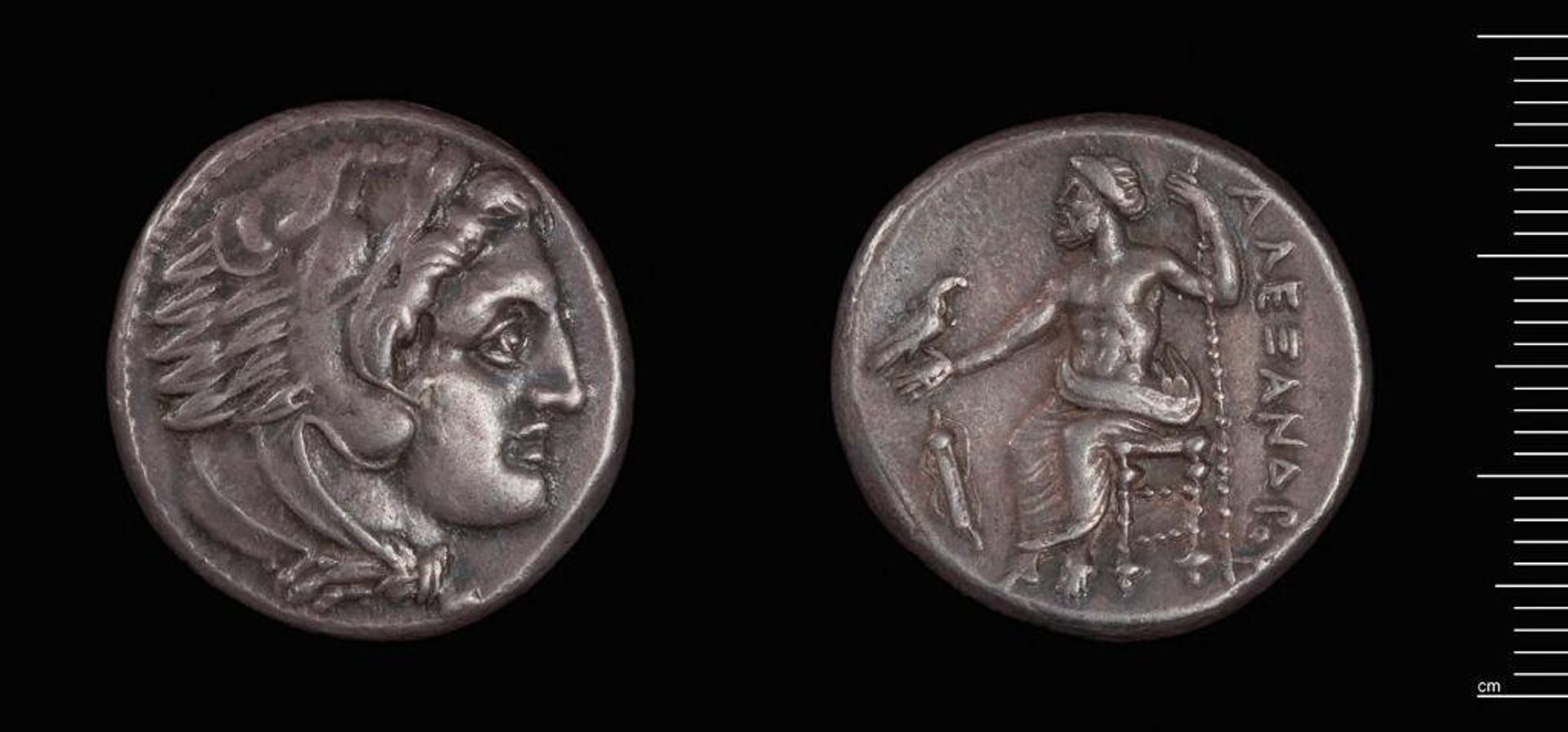 Tetradrachm of Alexander the Great, "Amphipolis" by Alexander III, the Great