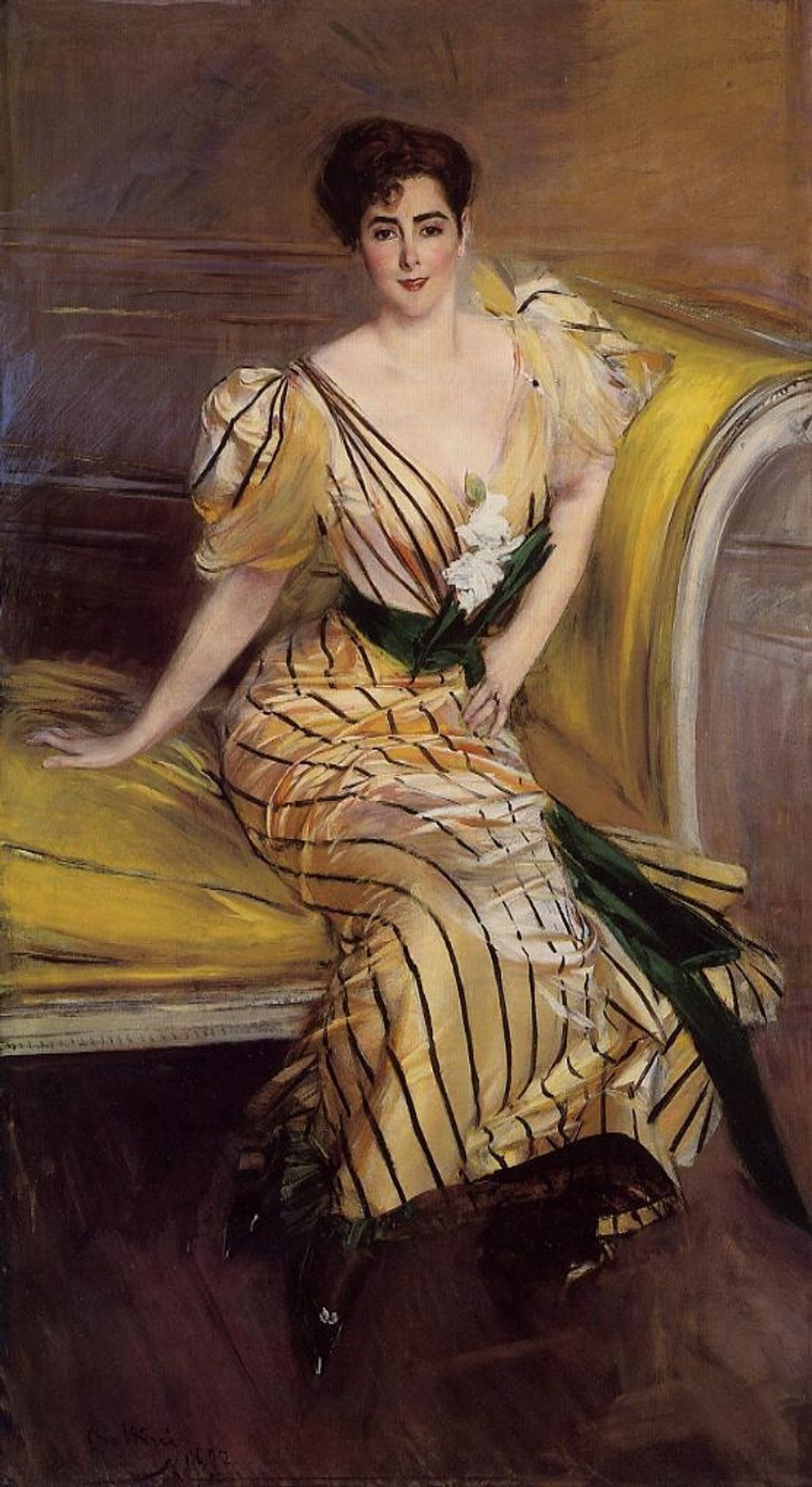 Portrait of Madame Josephina Alvear de Errazuriz - Giovanni