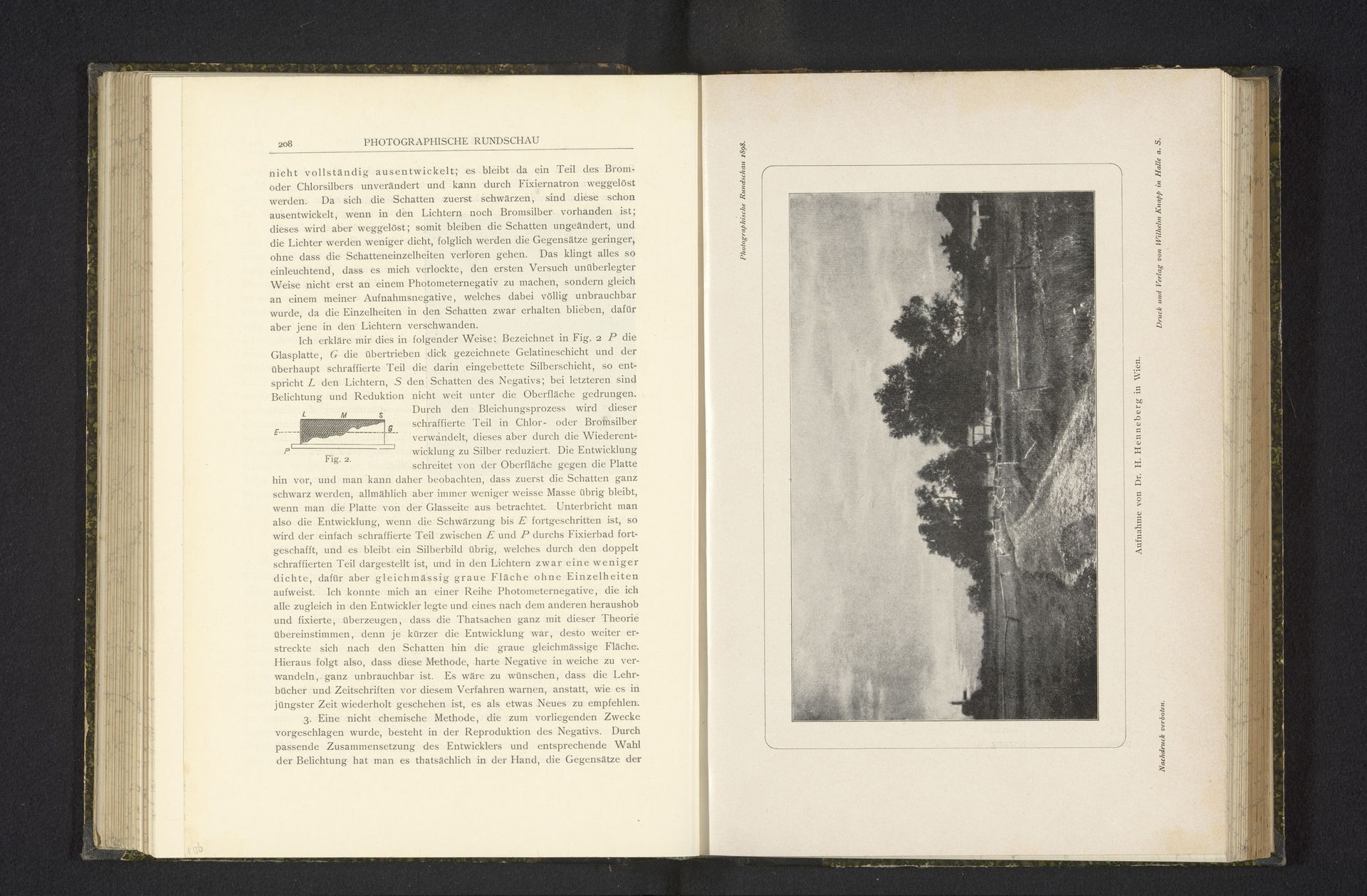 Gezicht op een landweg by Hugo Henneberg