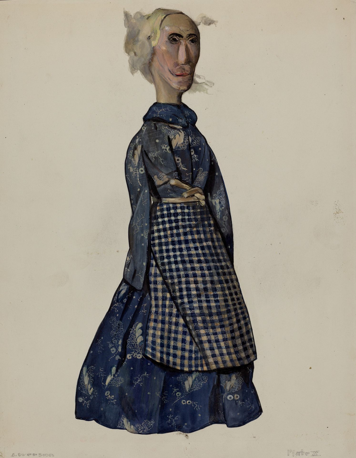 Wooden Doll by Jane Iverson