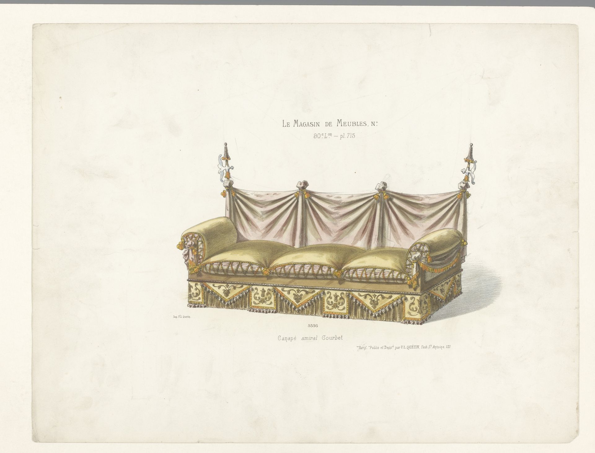 Canapé by Anonymous