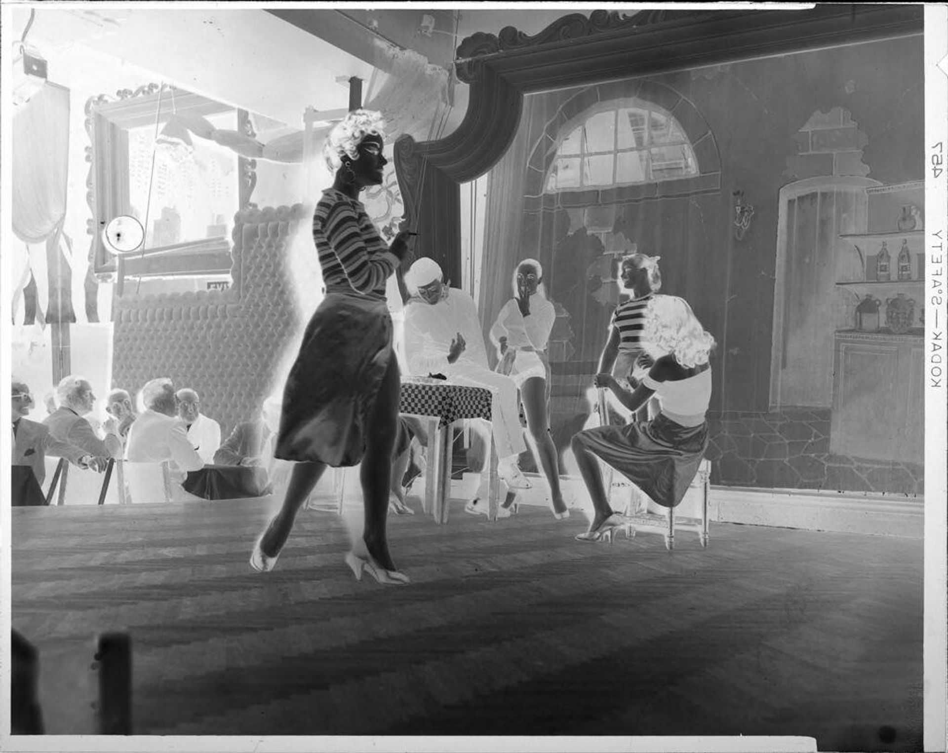Untitled (performers on stage) by Peter James Studio