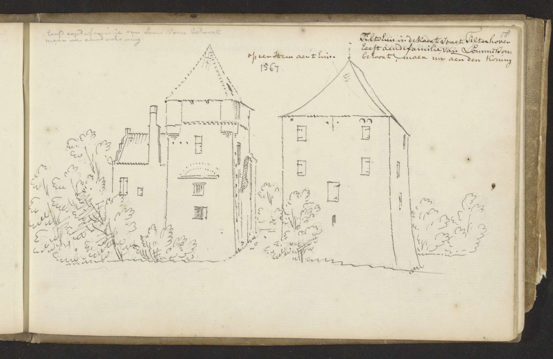 Tilthuis te Tiltenhoven by Abraham de (II) Haen