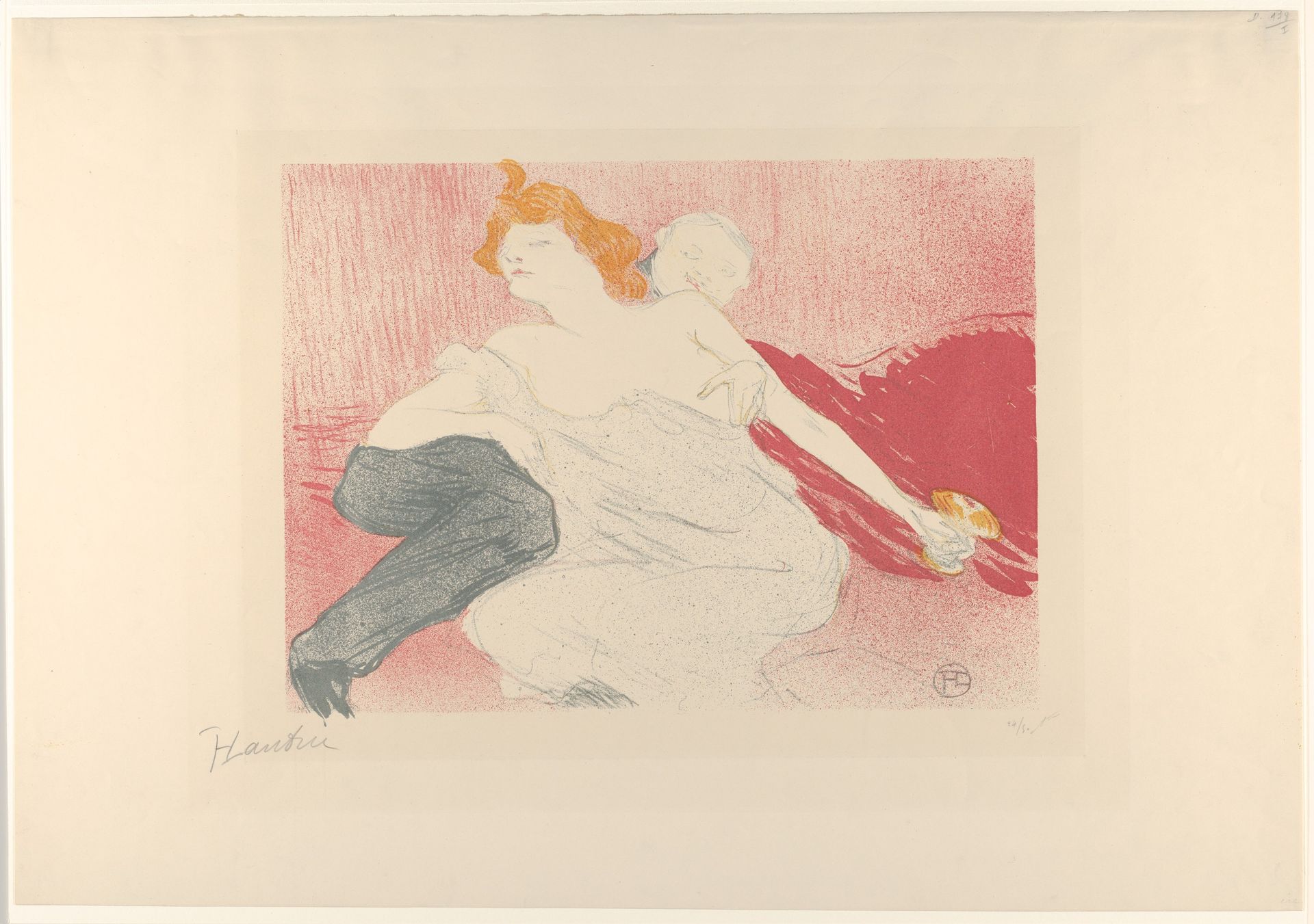 Débauché by Henri de Toulouse-Lautrec