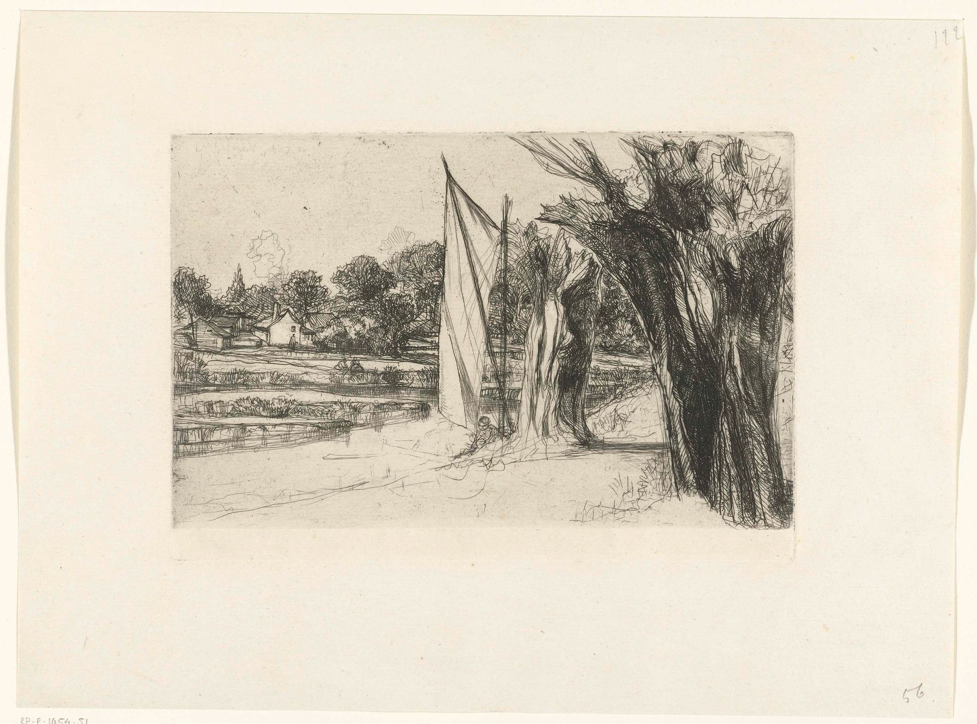 Thames Ditton by Sir Francis Seymour Haden