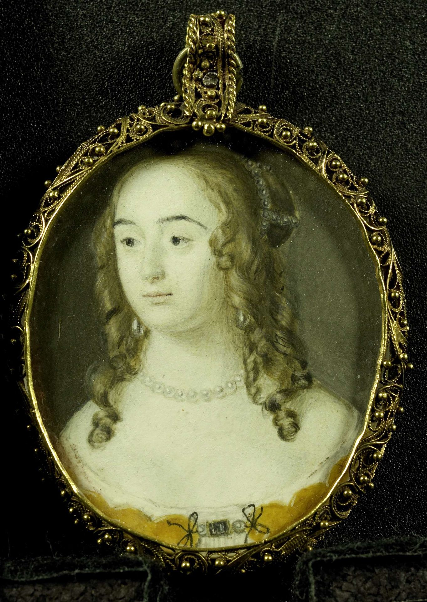 Portrait of Henriette Marie (1626-51), Countess Palatine. Daughter of Frederik V, King of Bohemia, called the 'Winter King' by Alexander Cooper