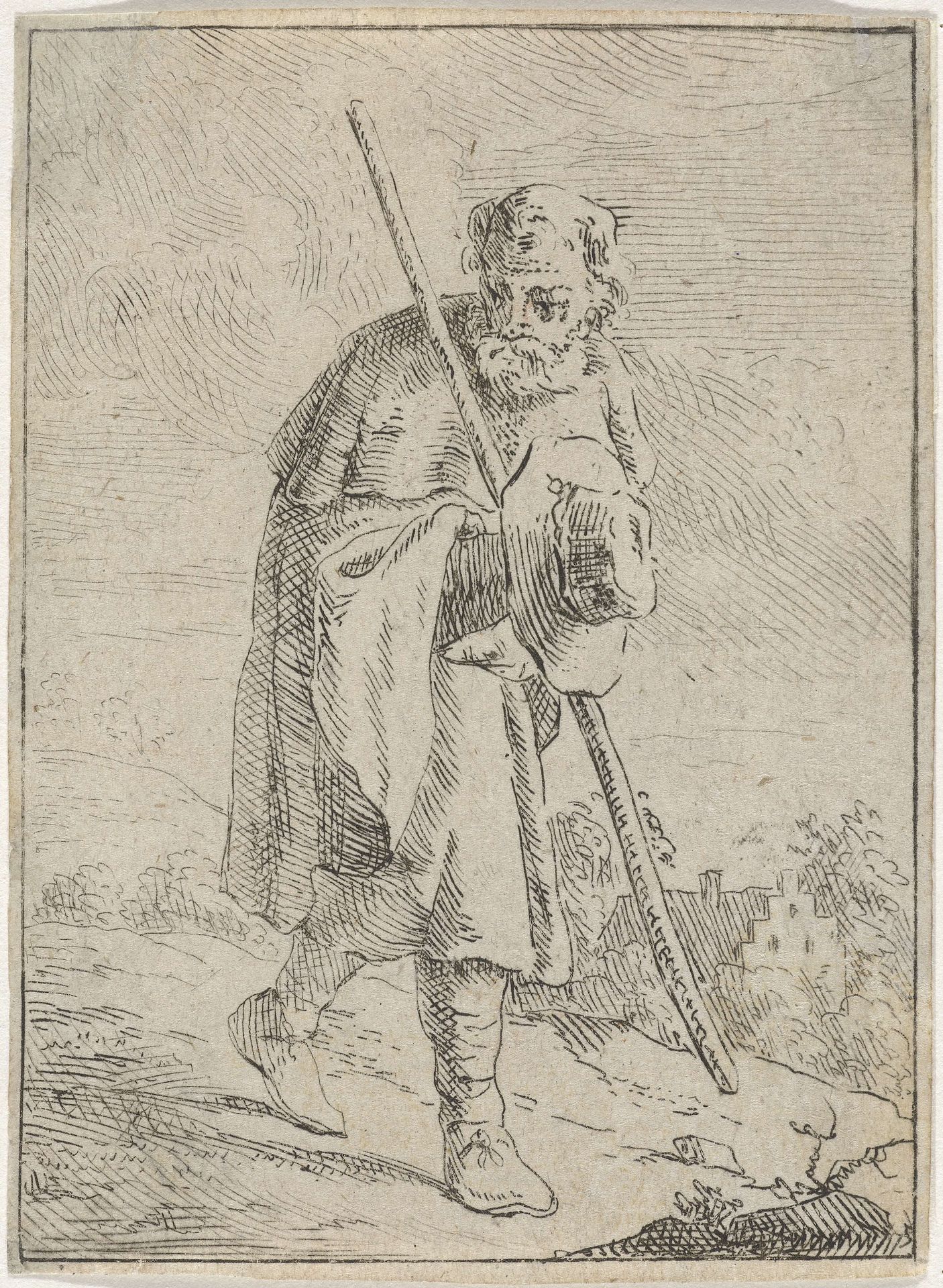 Wandelaar by Jan Lauwryn Krafft