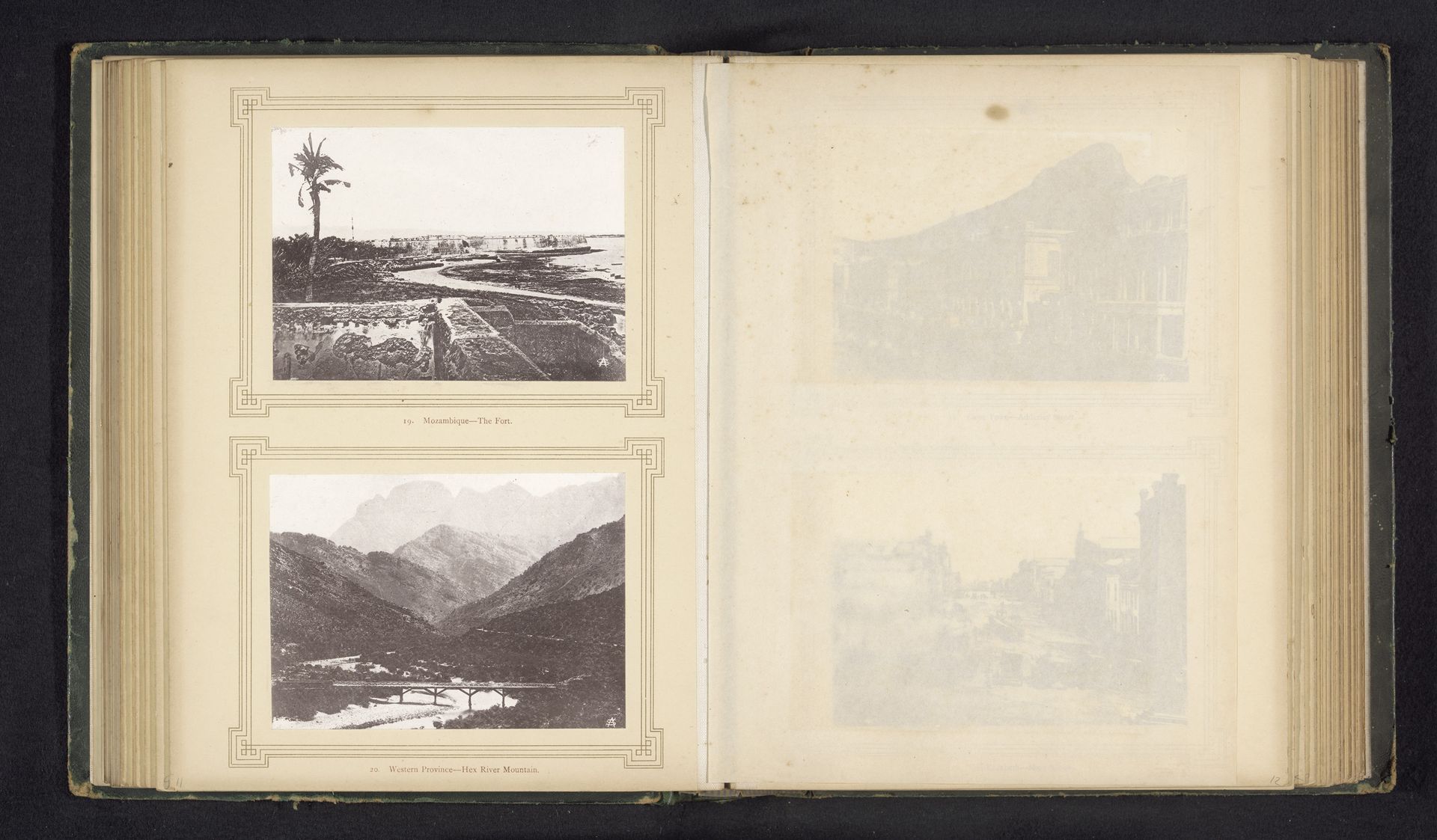 ['Mozambique-The fort', 'Western Province-Hex River mountain'] by Sam Alexander