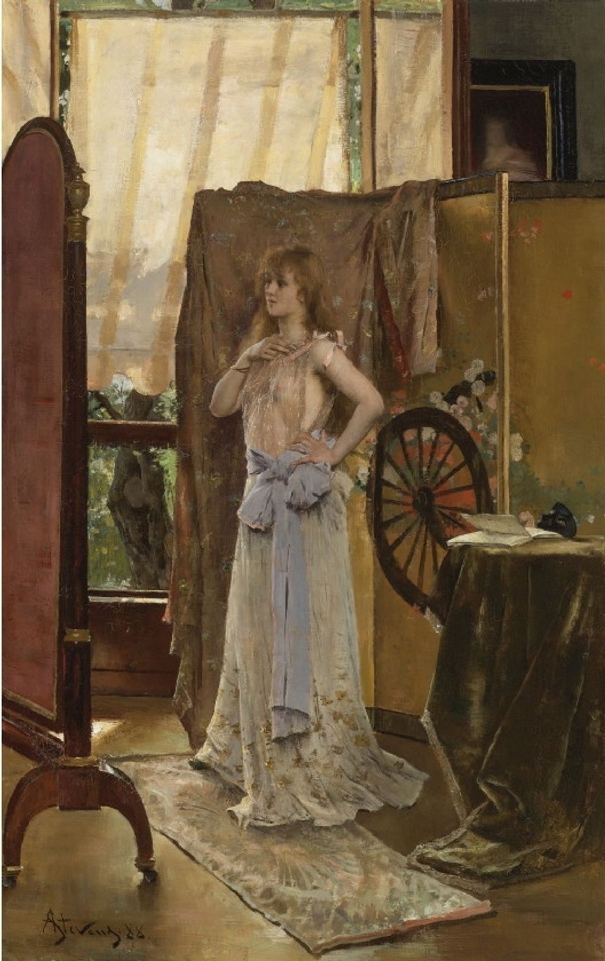 Study of the Role by Alfred Stevens