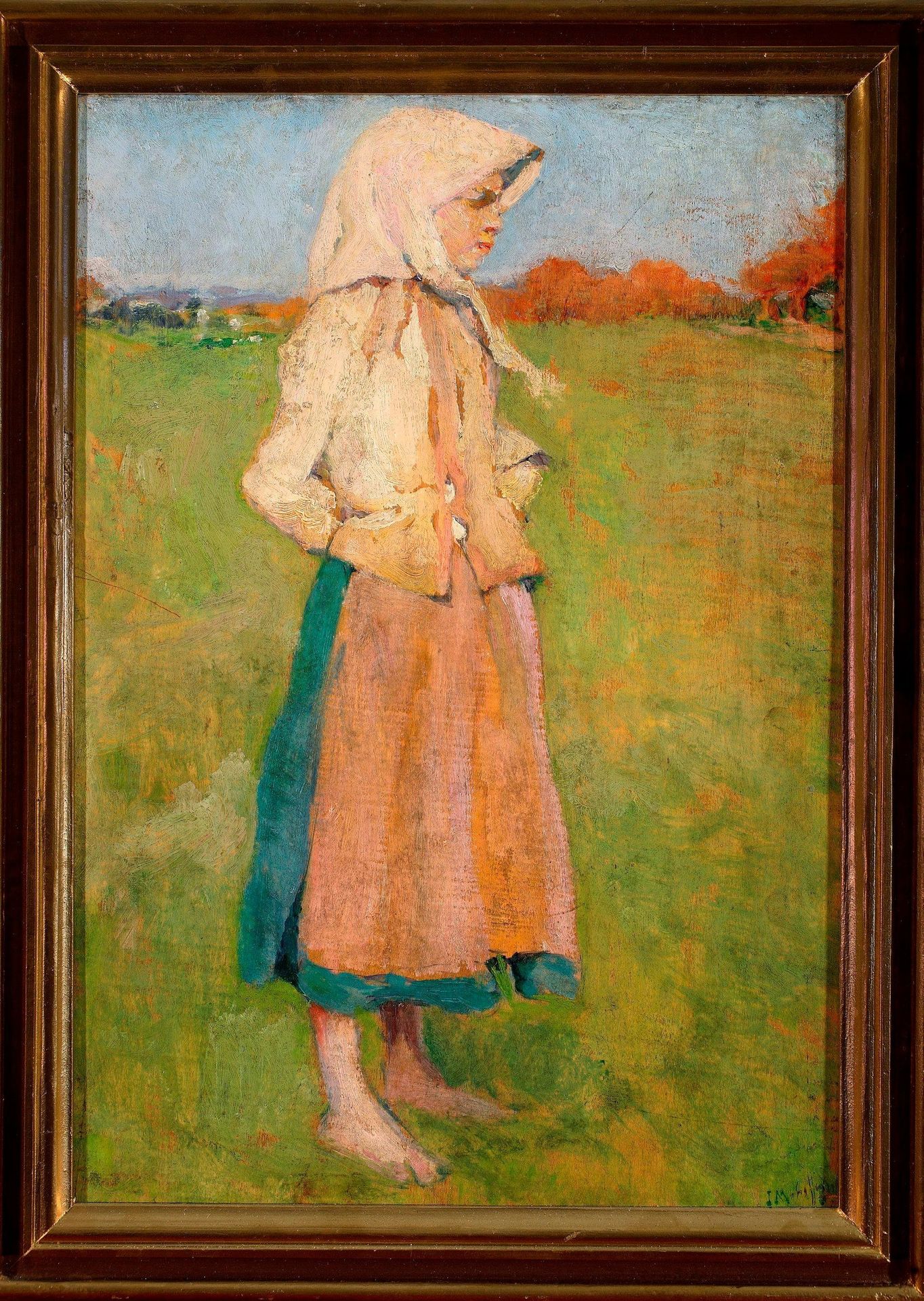 Country Girl by Józef Mehoffer