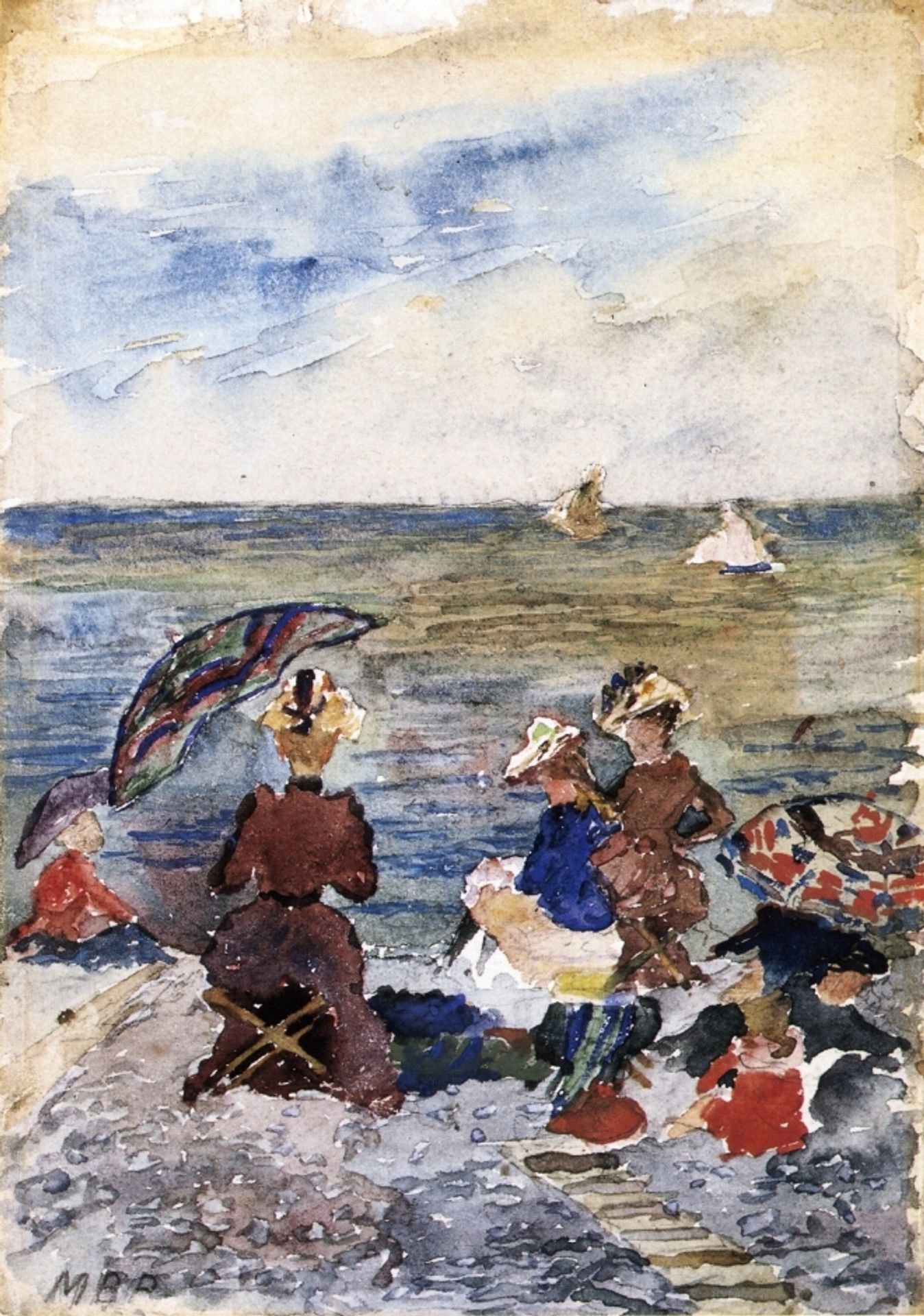 Figures on the Beach by Maurice Prendergast
