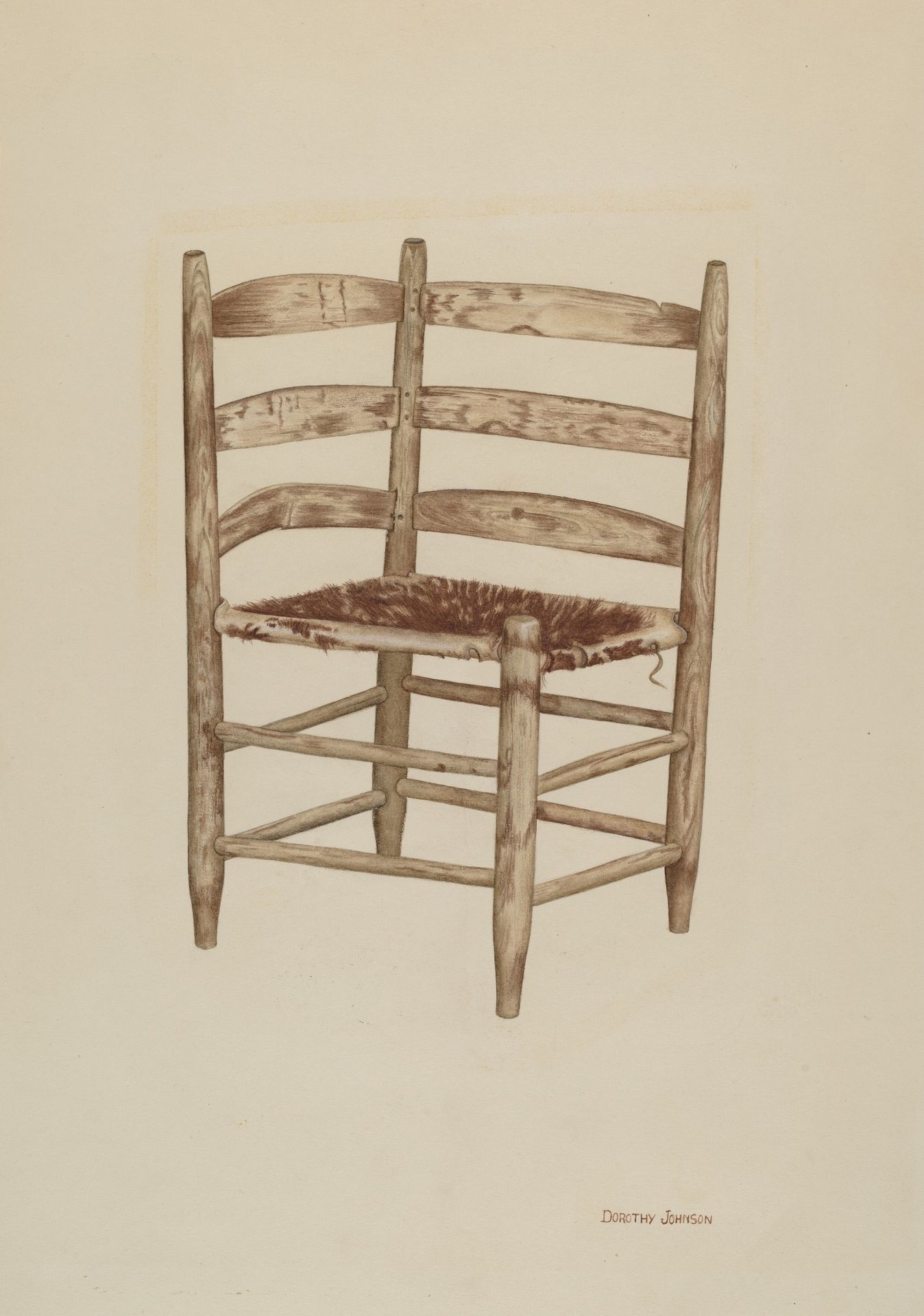 Double Back Chair by Dorothy Johnson