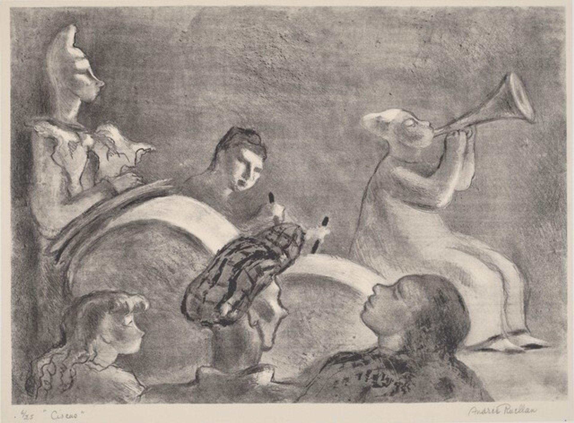 Circus by Andrée Ruellan