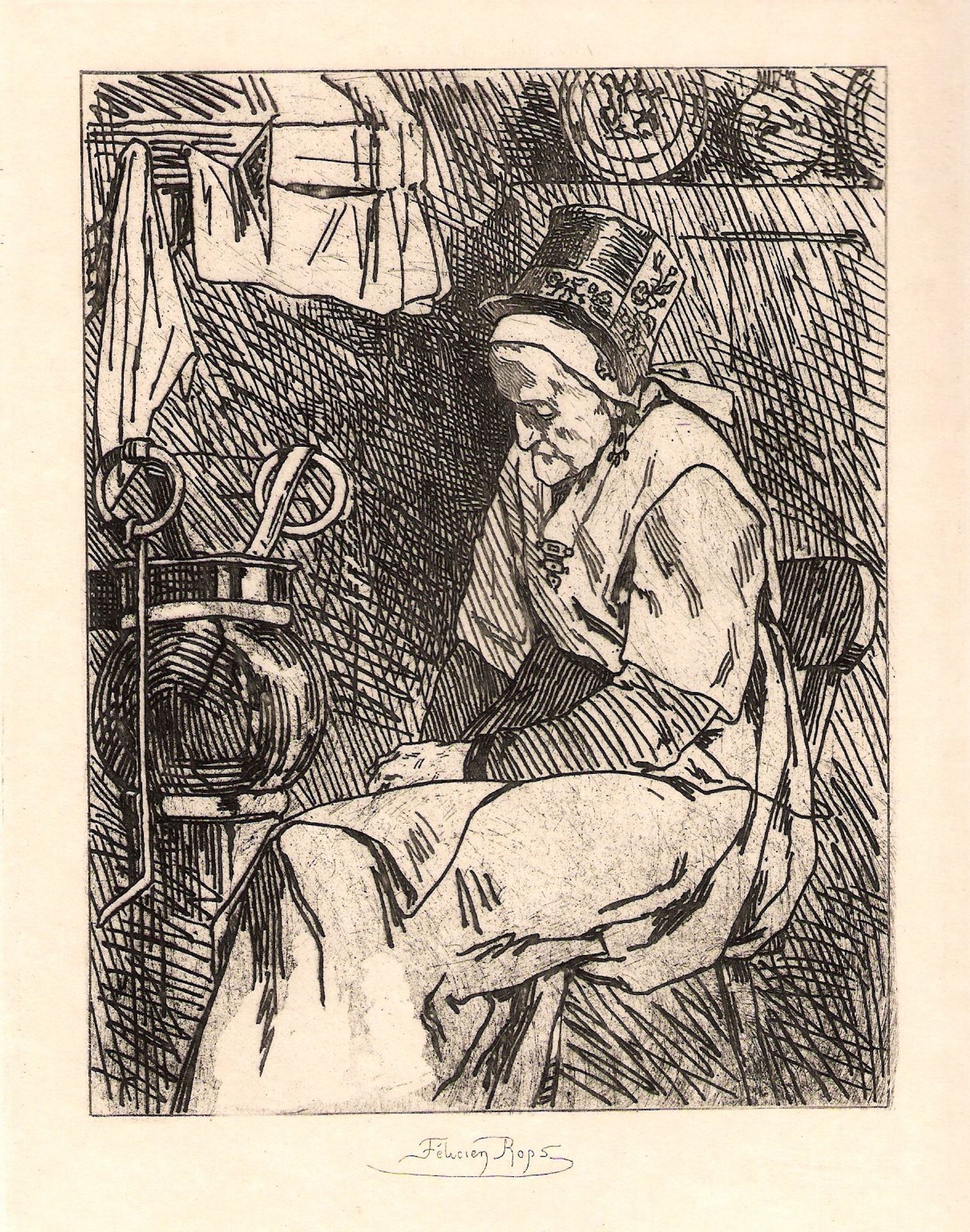 My Aunt Johanna by Felicien Rops