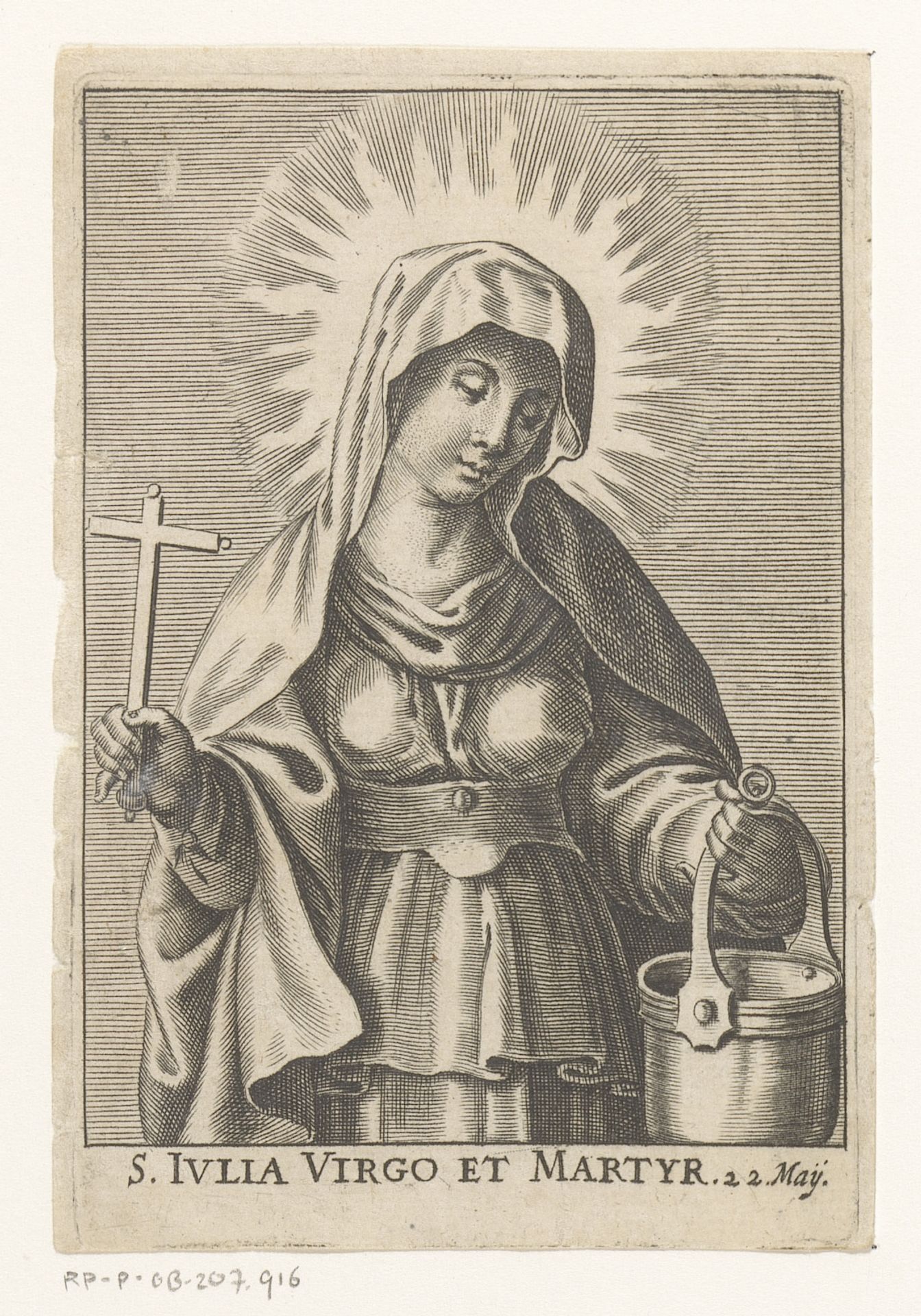 Heilige Julia van Corsica by Anonymous