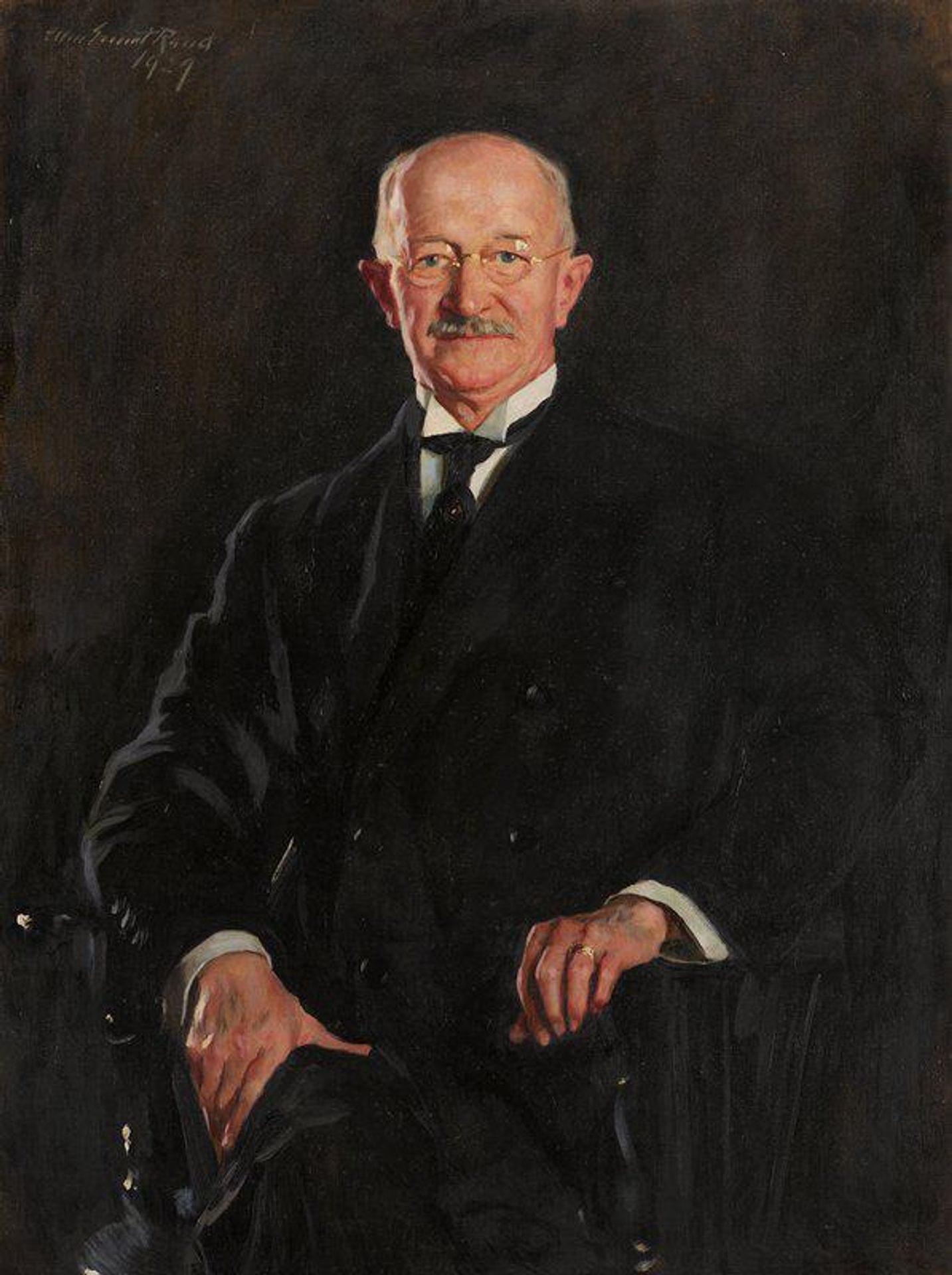 Portrait of John R. Van Derlip by Ellen Gertrude Emmet Rand