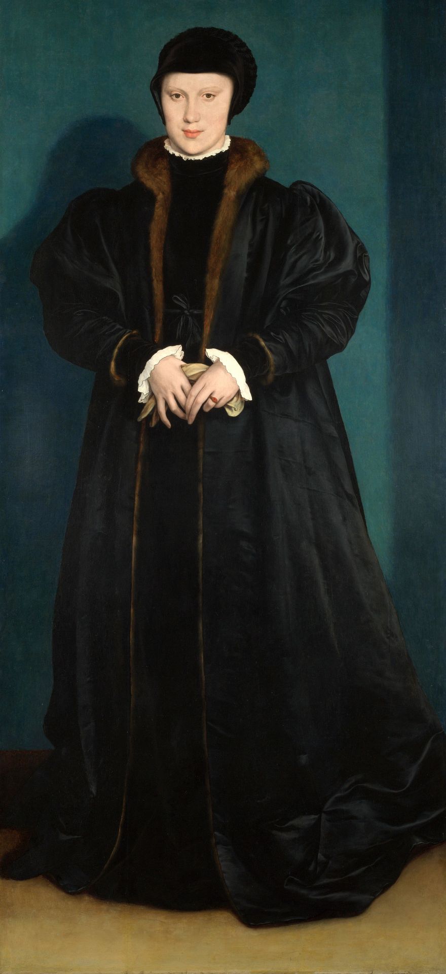Christina of Denmark by Hans Holbein the Younger