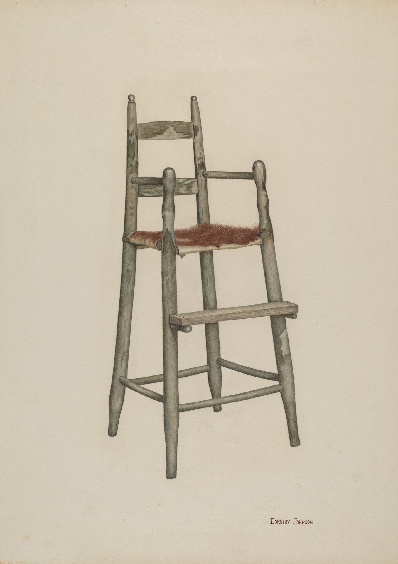 Child's High Chair by Dorothy Johnson