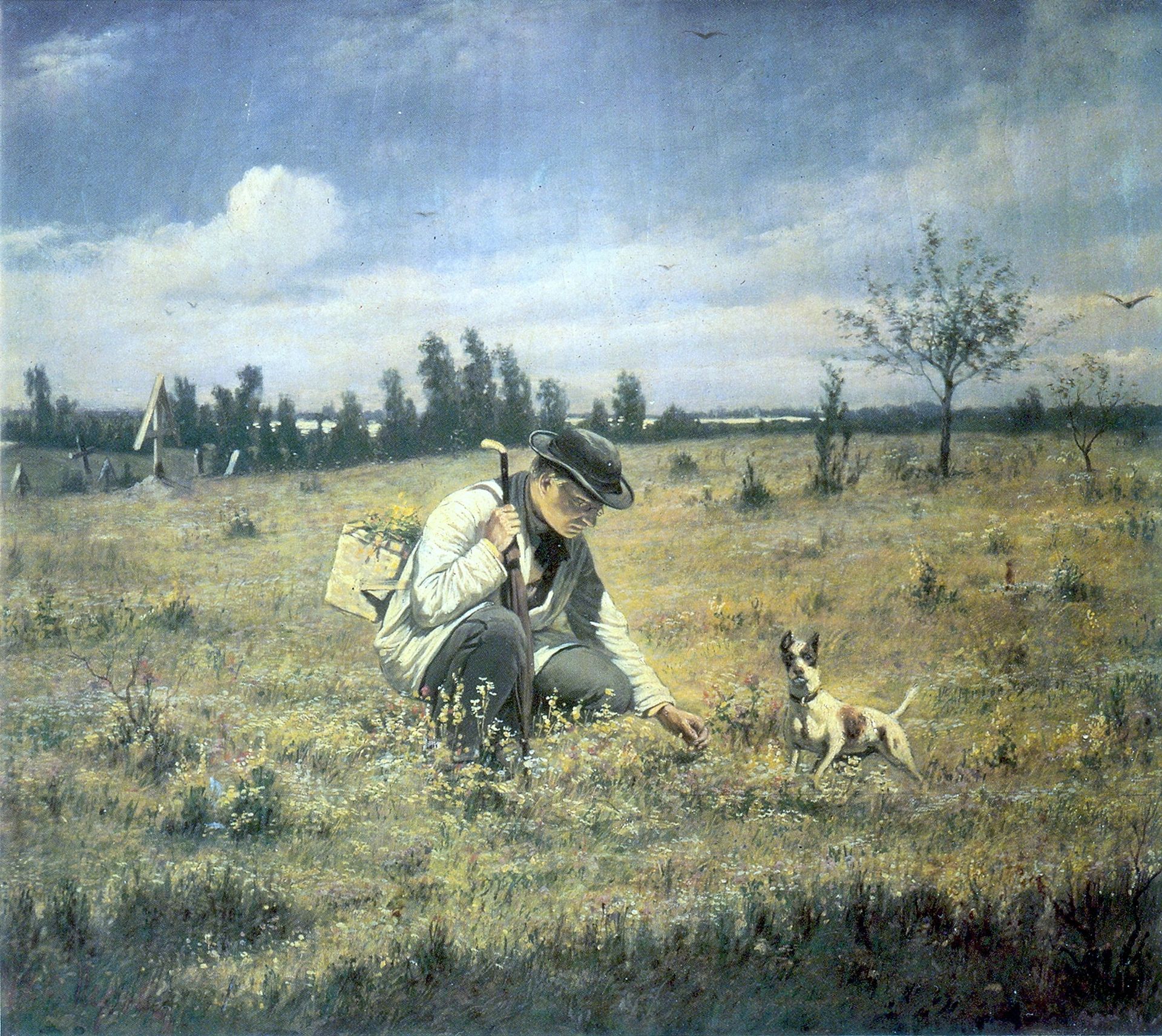 Botanist by Vasily Perov