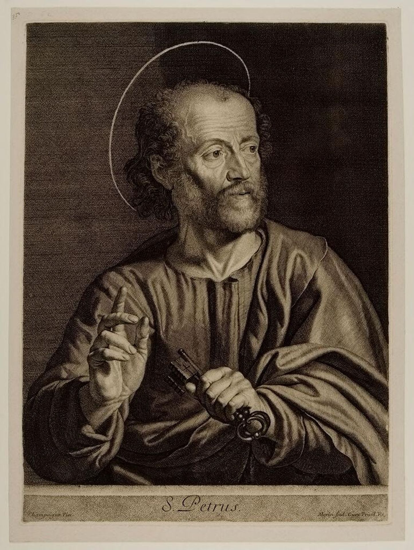 Saint Petrus by Jean Morin