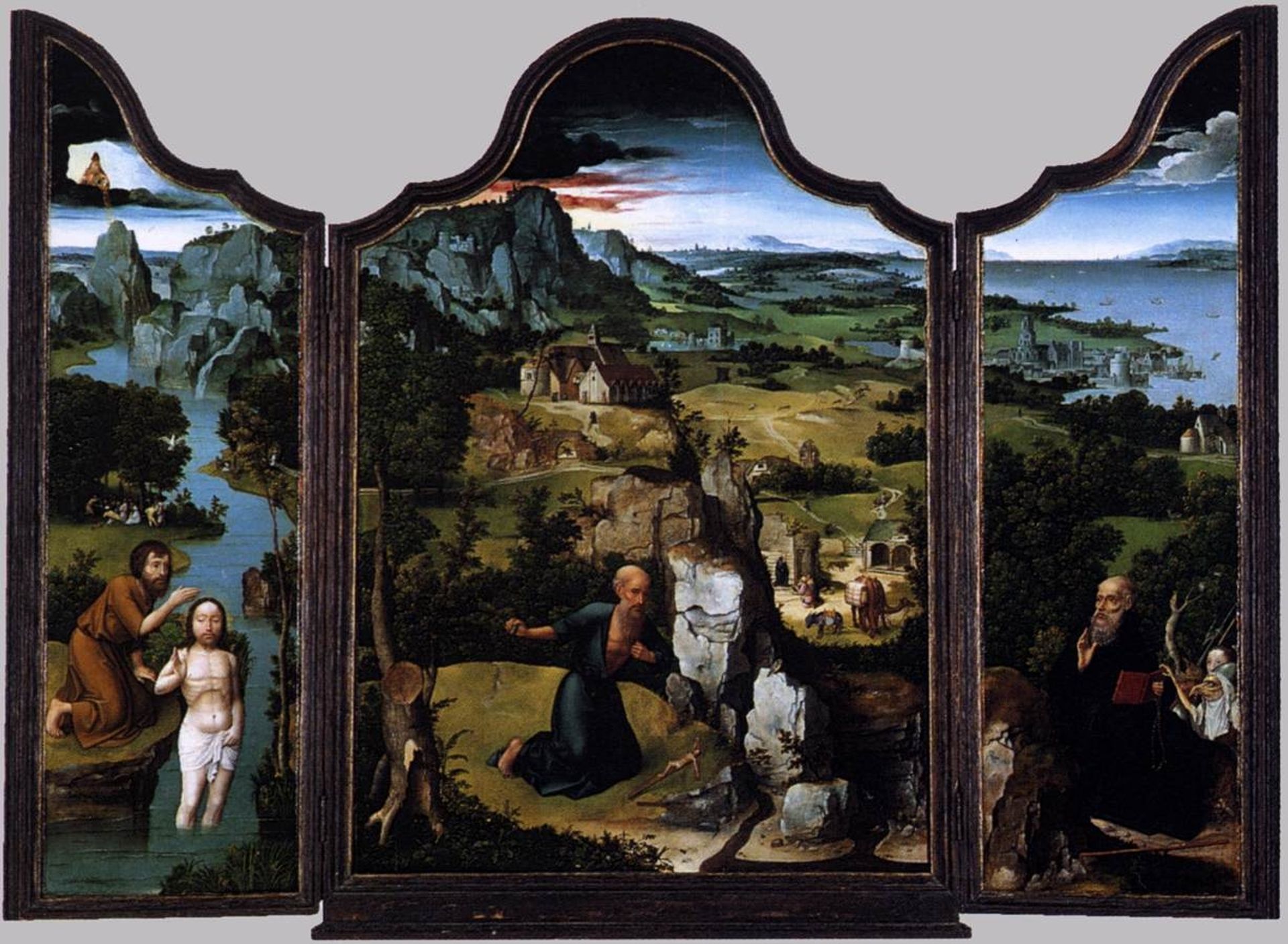 The Penitence of Saint Jerome by Joachim Patinir