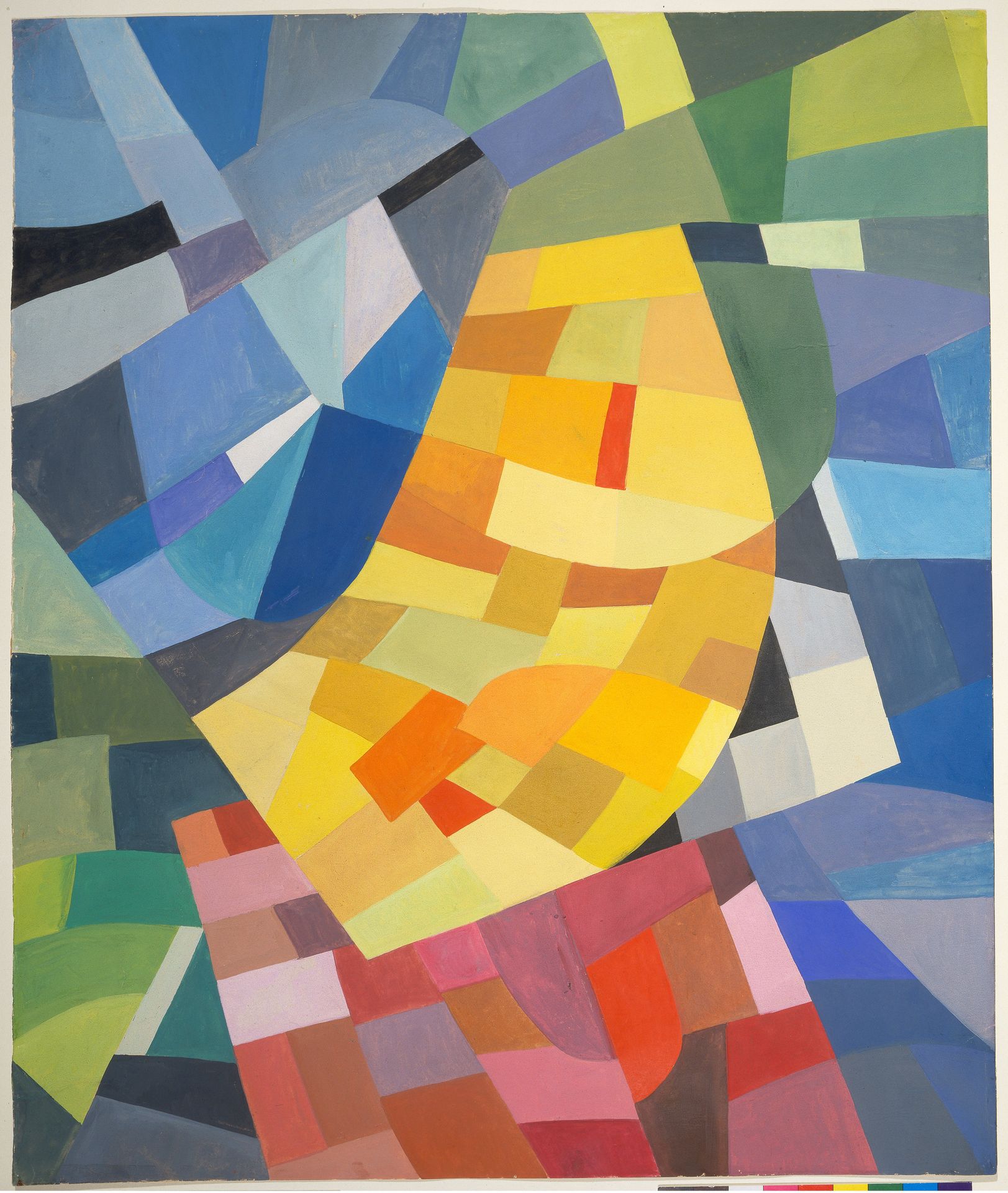 Composition by Otto Freundlich