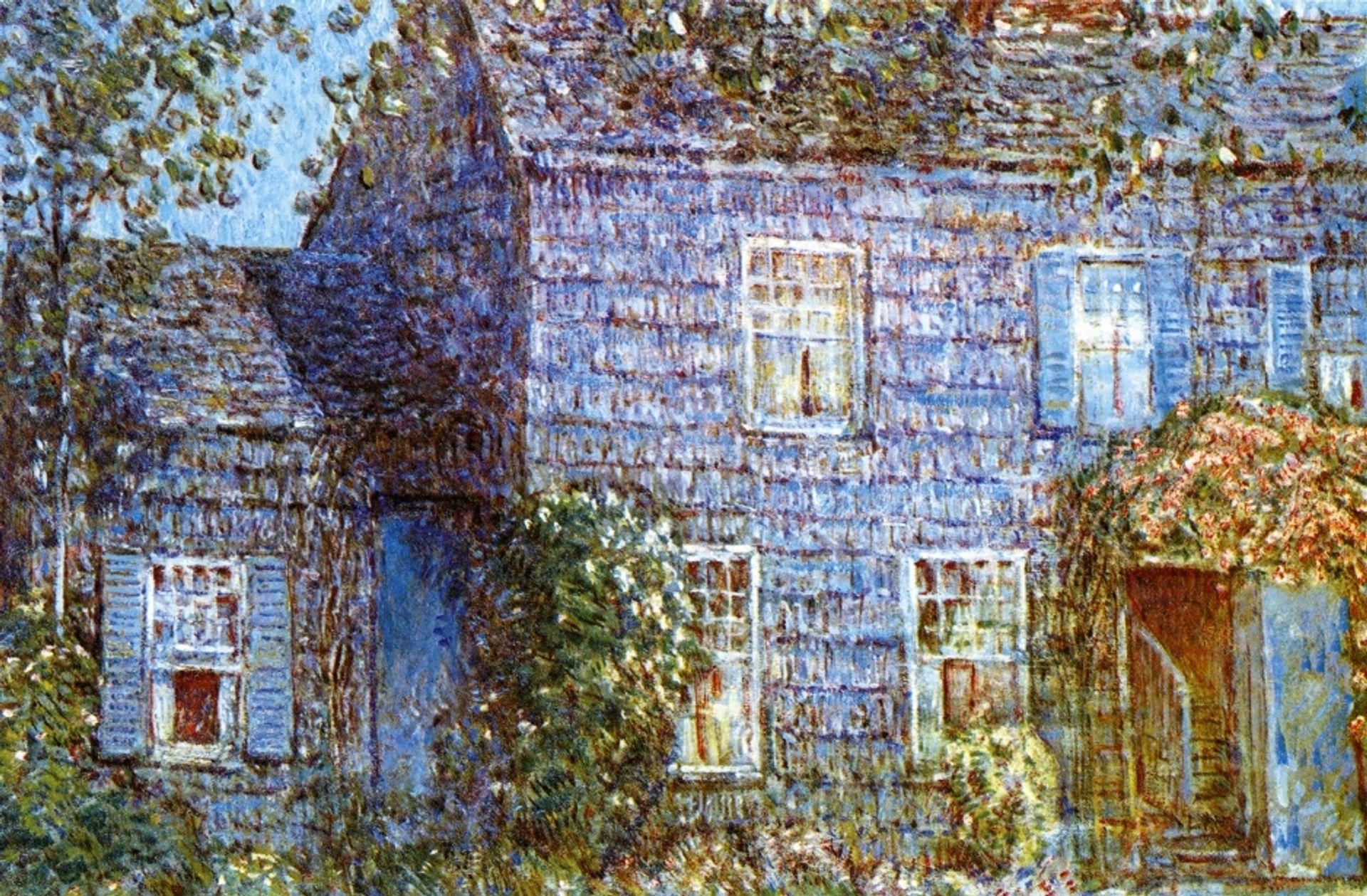 Hutchison House, Easthampton by Childe Hassam