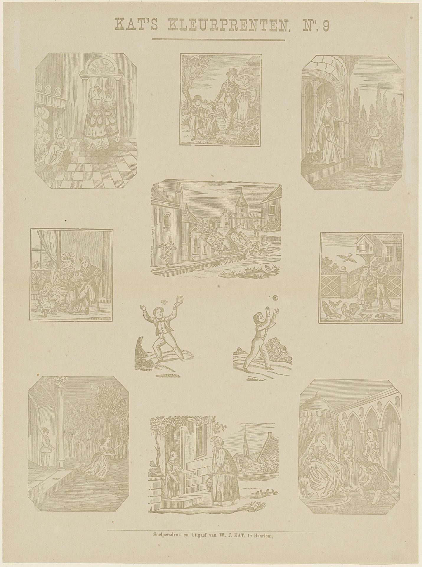 Verschillende voorstellingen by W.J. Kat