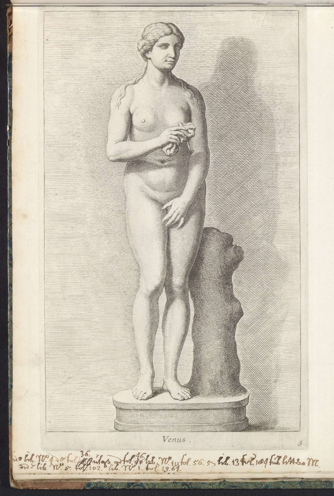 Sculptuur van de kuise Venus by Hubert Quellinus