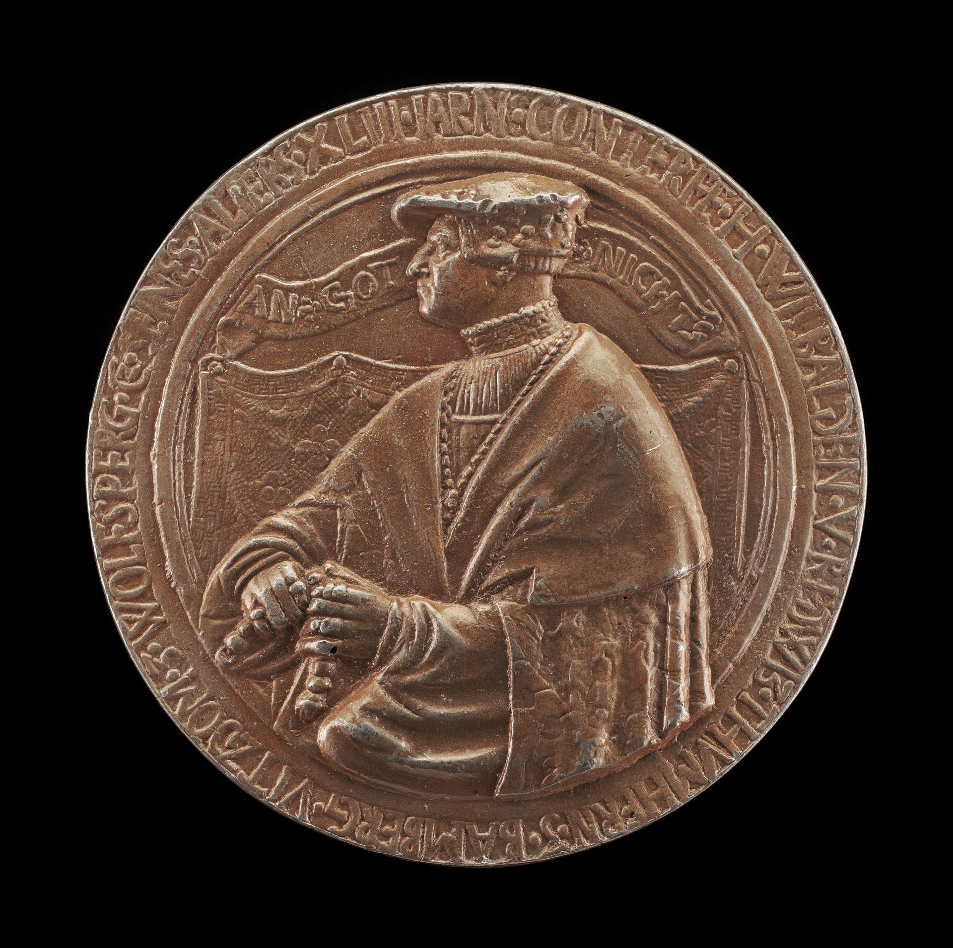 Willibald von Redwitz, 1493-1544, Canon of Bamberg [obverse] by Peter Dell the Elder