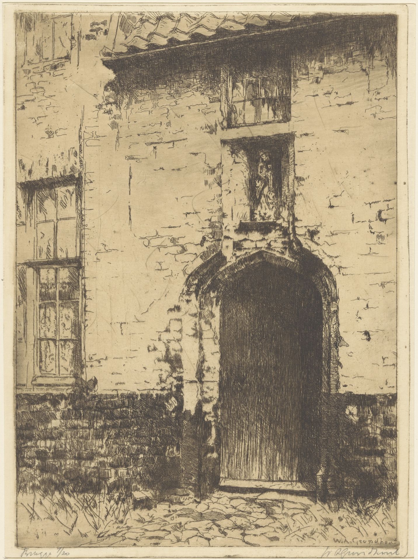 Brugge by Willem Adrianus Grondhout