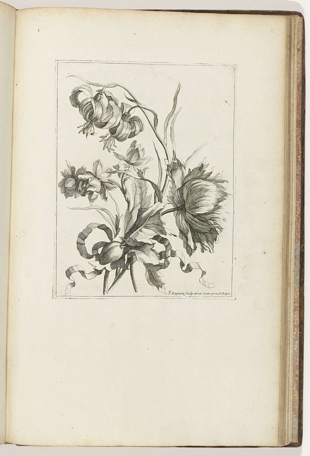 Gebonden boeket by Jean-Baptiste Monnoyer