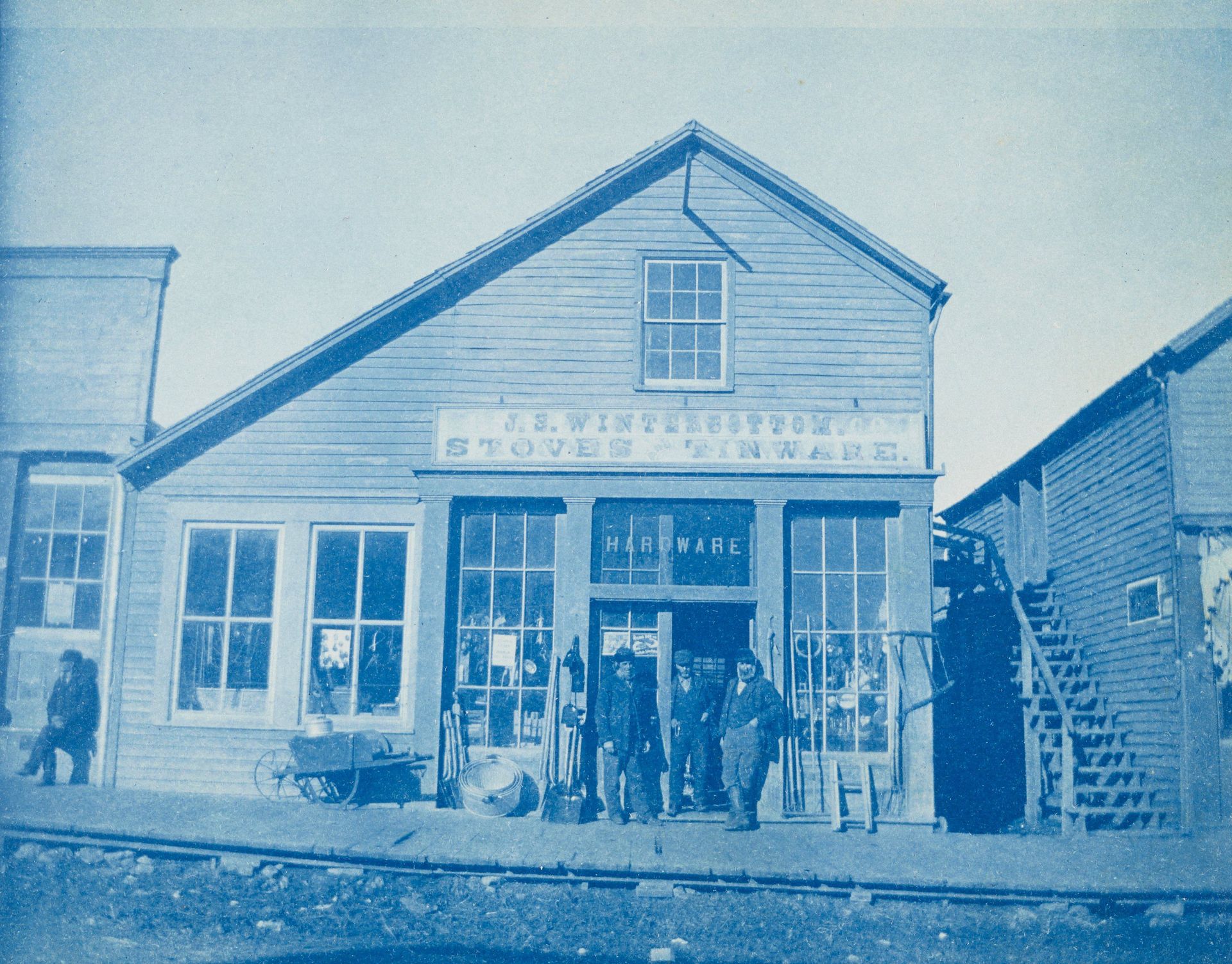 J.S. Winterbottom Hardware Store by Agnes Winterbottom Cooney